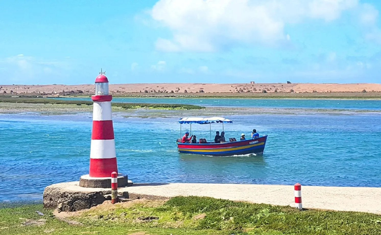 Natural landscape in Maison de la Lagune