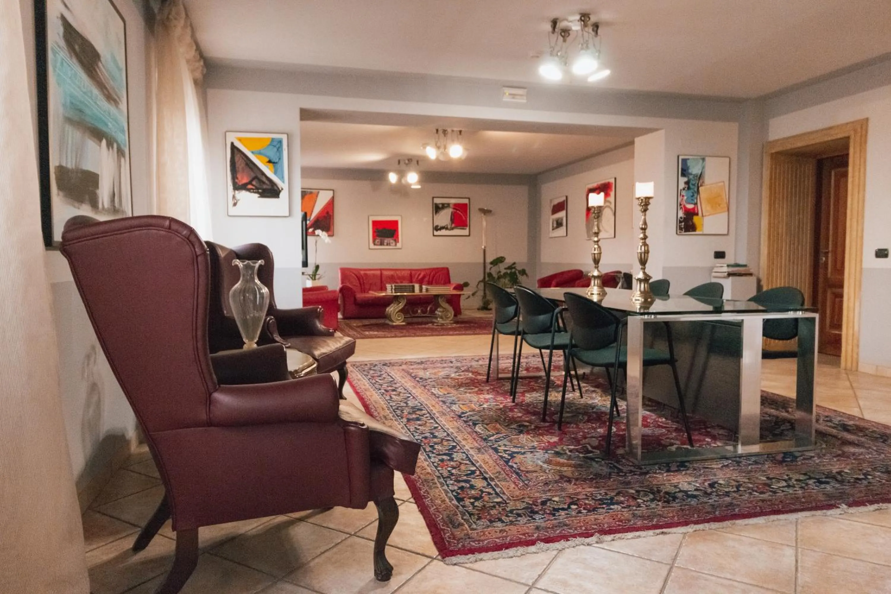 Living room in Hotel Gattopardo