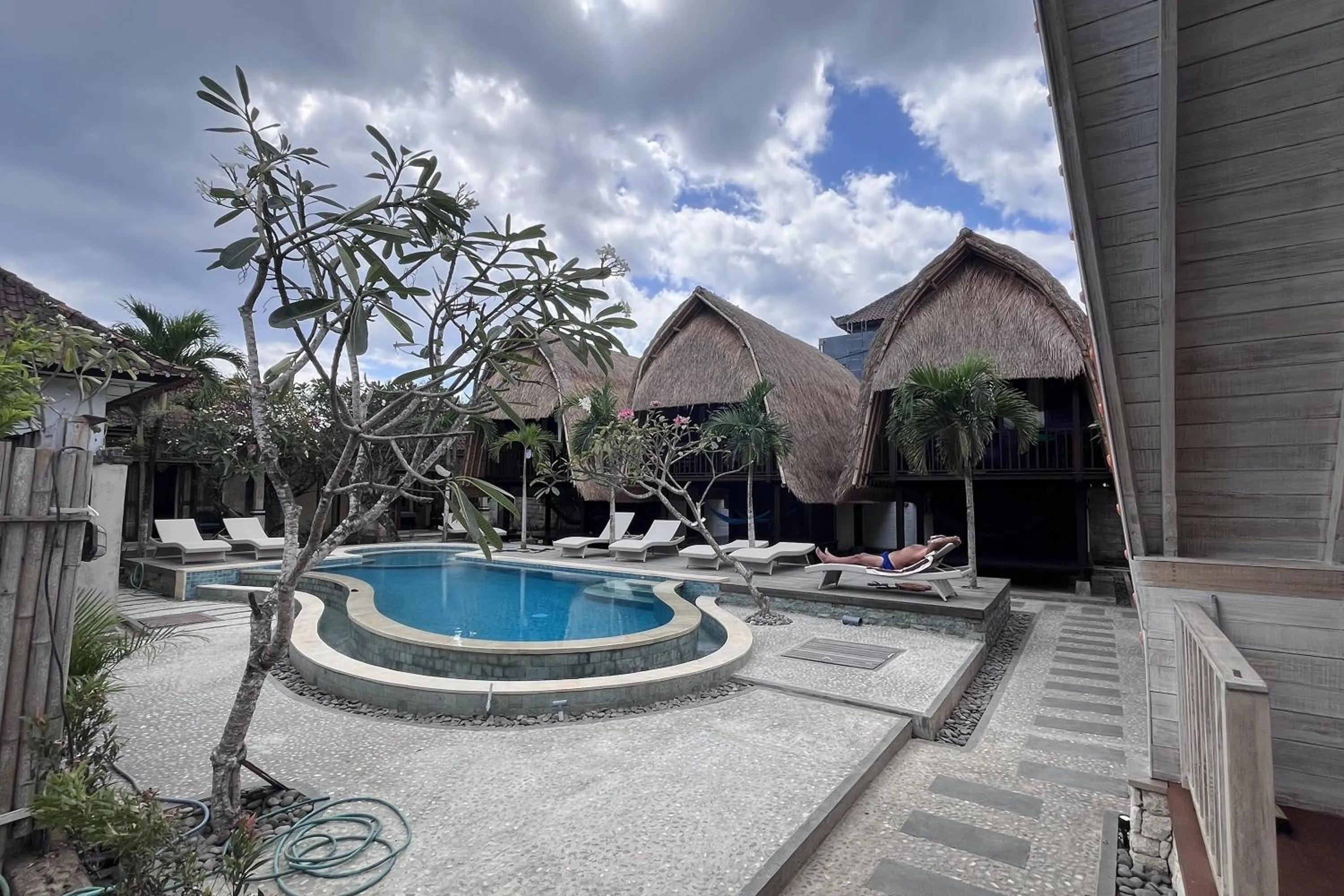 Swimming pool in Rama Garden Lembongan