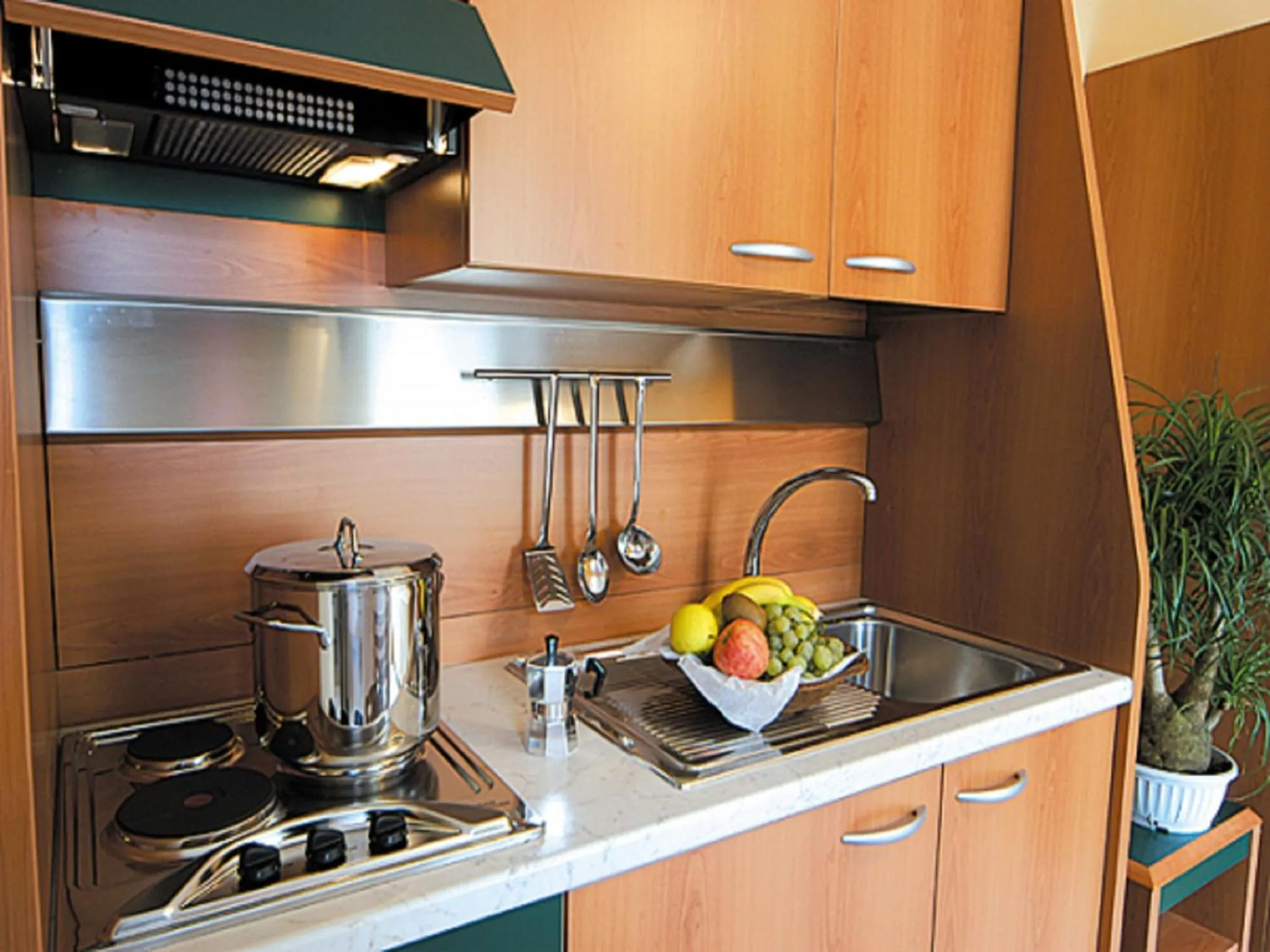 Kitchen or kitchenette in Casa Vacanze Provenzale