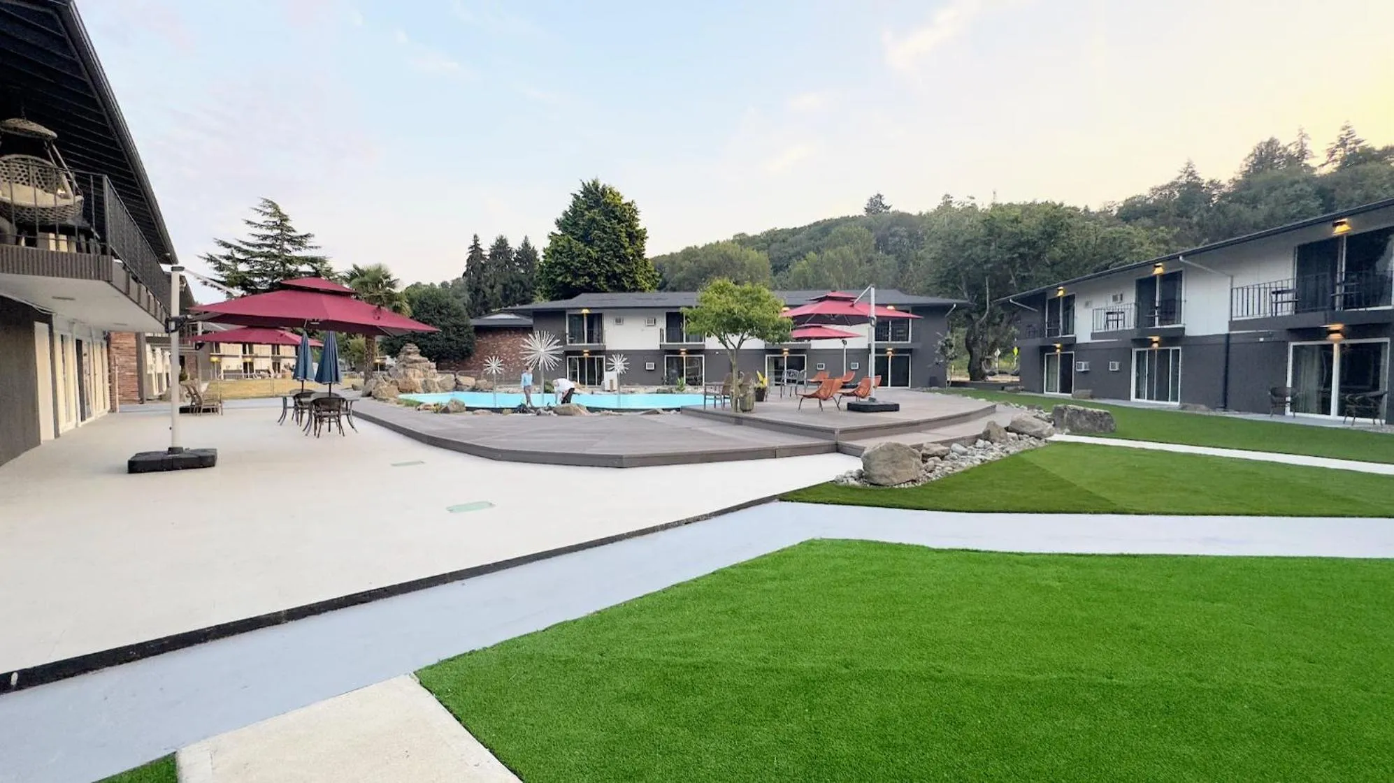 Natural landscape in Interurban Suites Hotel