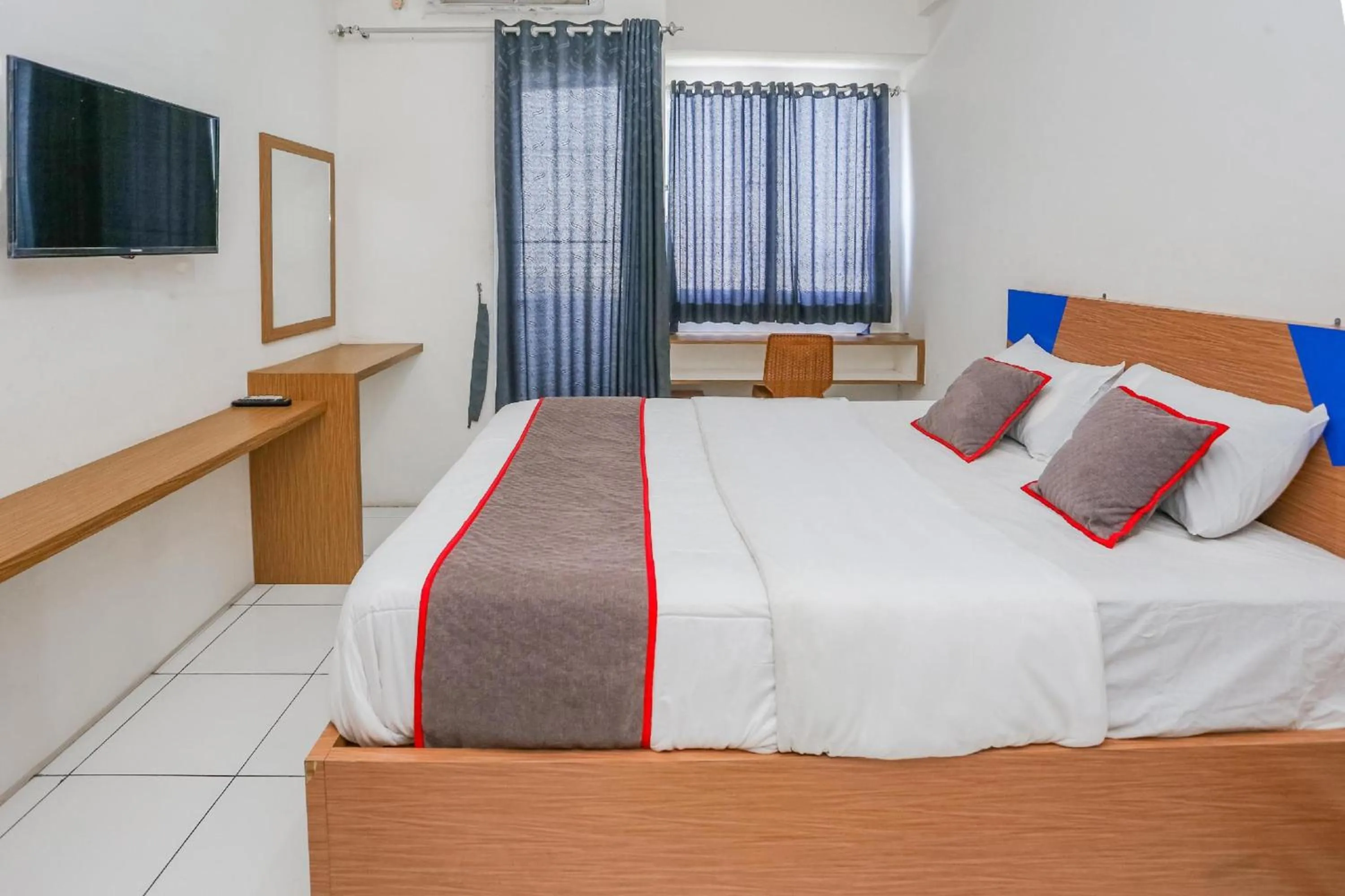 Bedroom, Bed in Hotel O Tower Mahakam serviced apartment Riverview Jababeka