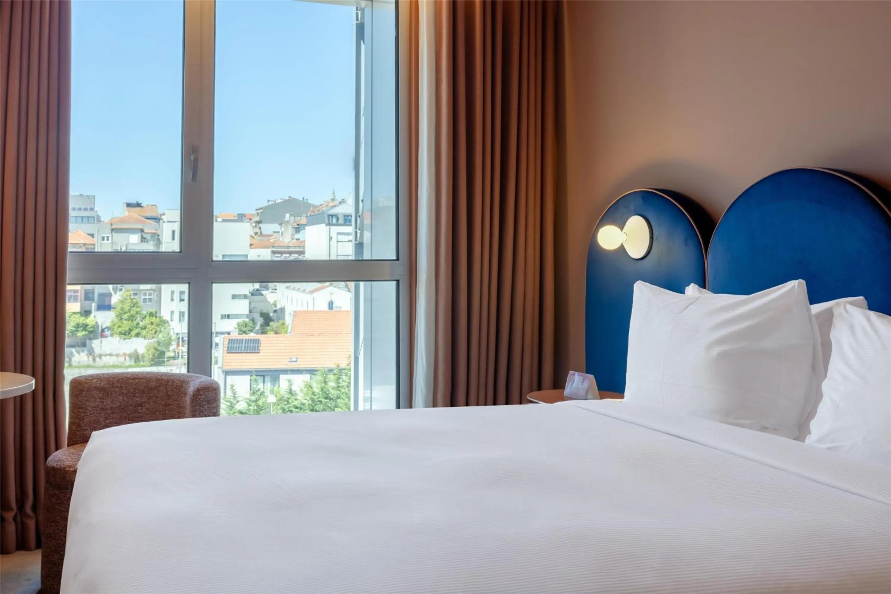 Bed in Cenica Porto Hotel, Curio Collection By Hilton