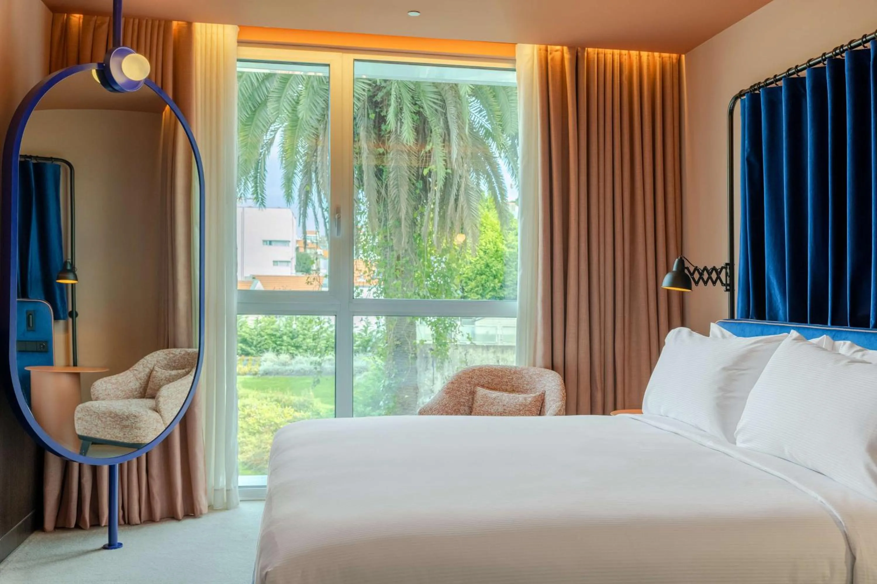 Bed in Cenica Porto Hotel, Curio Collection By Hilton