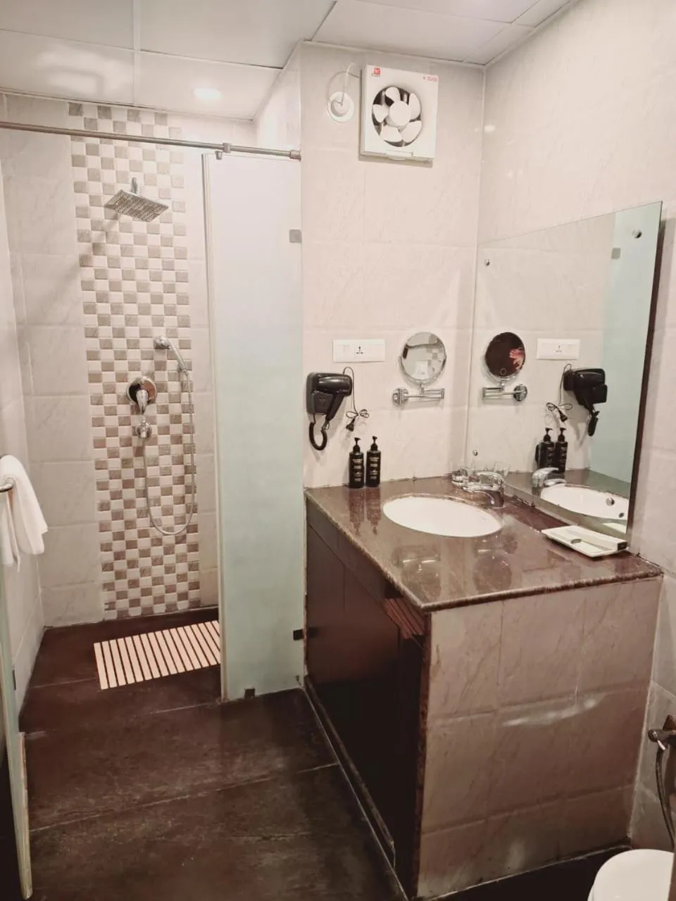 Bathroom in The Fern Residency, Bodhgaya, Series by Marriott