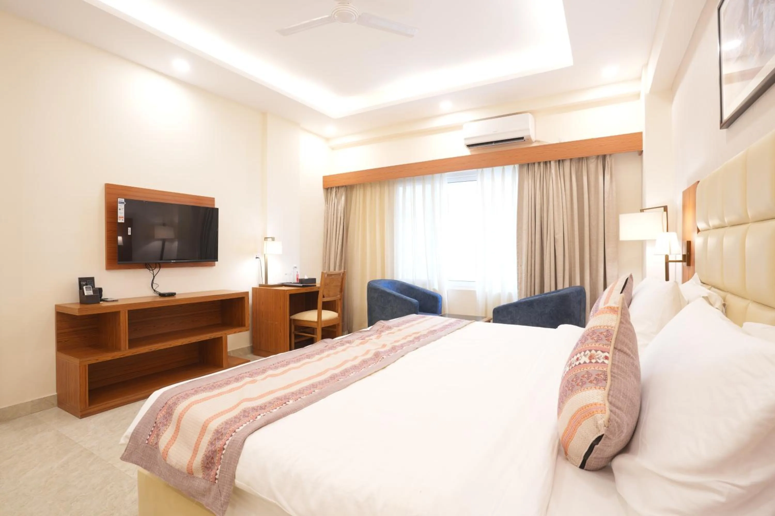 Bed in The Fern Residency, Bodhgaya, Series by Marriott