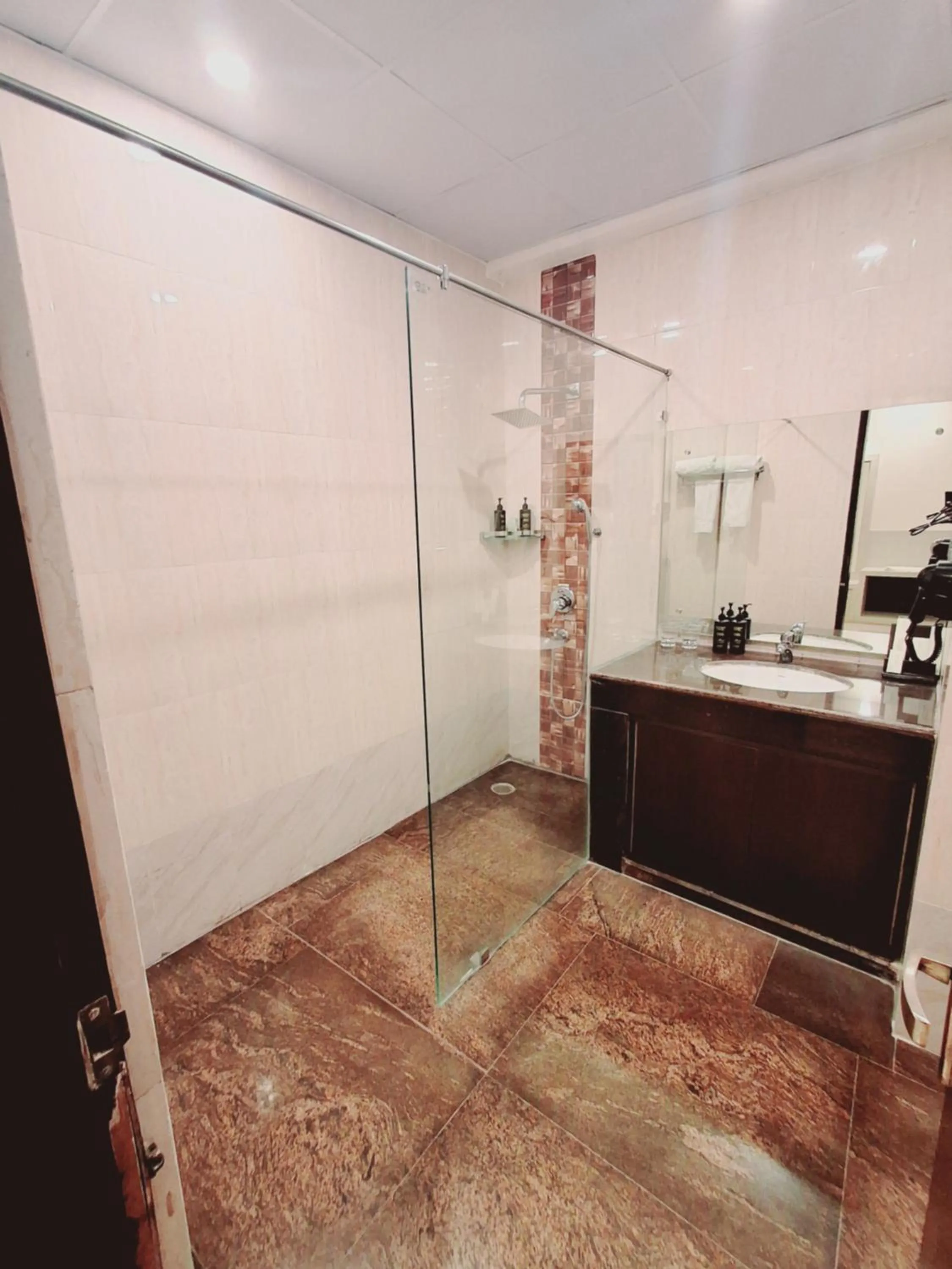 Bathroom in The Fern Residency, Bodhgaya, Series by Marriott