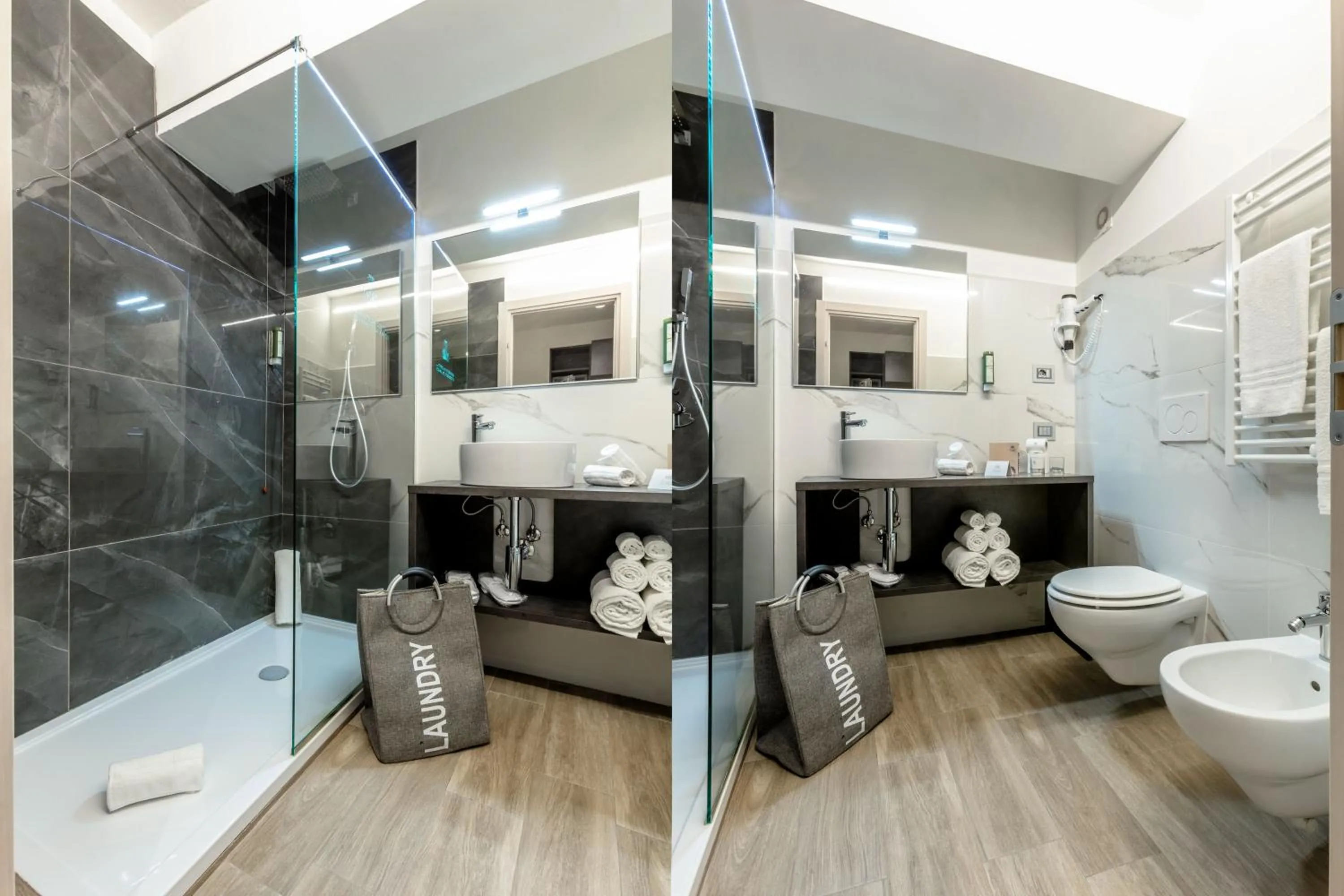 Bathroom in Hotel Miletto