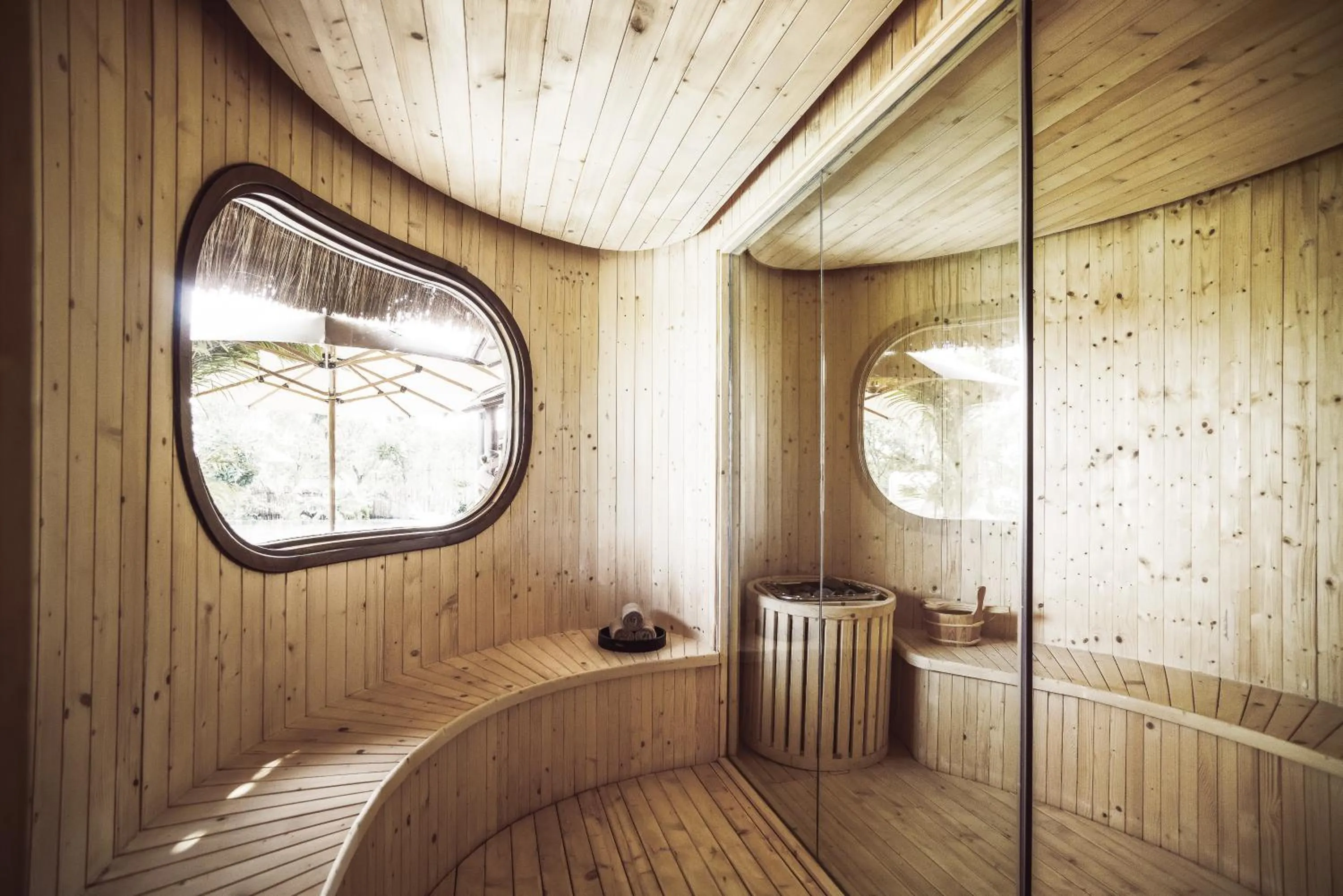 Sauna in Namia River Retreat - Wellness Inclusive Resort