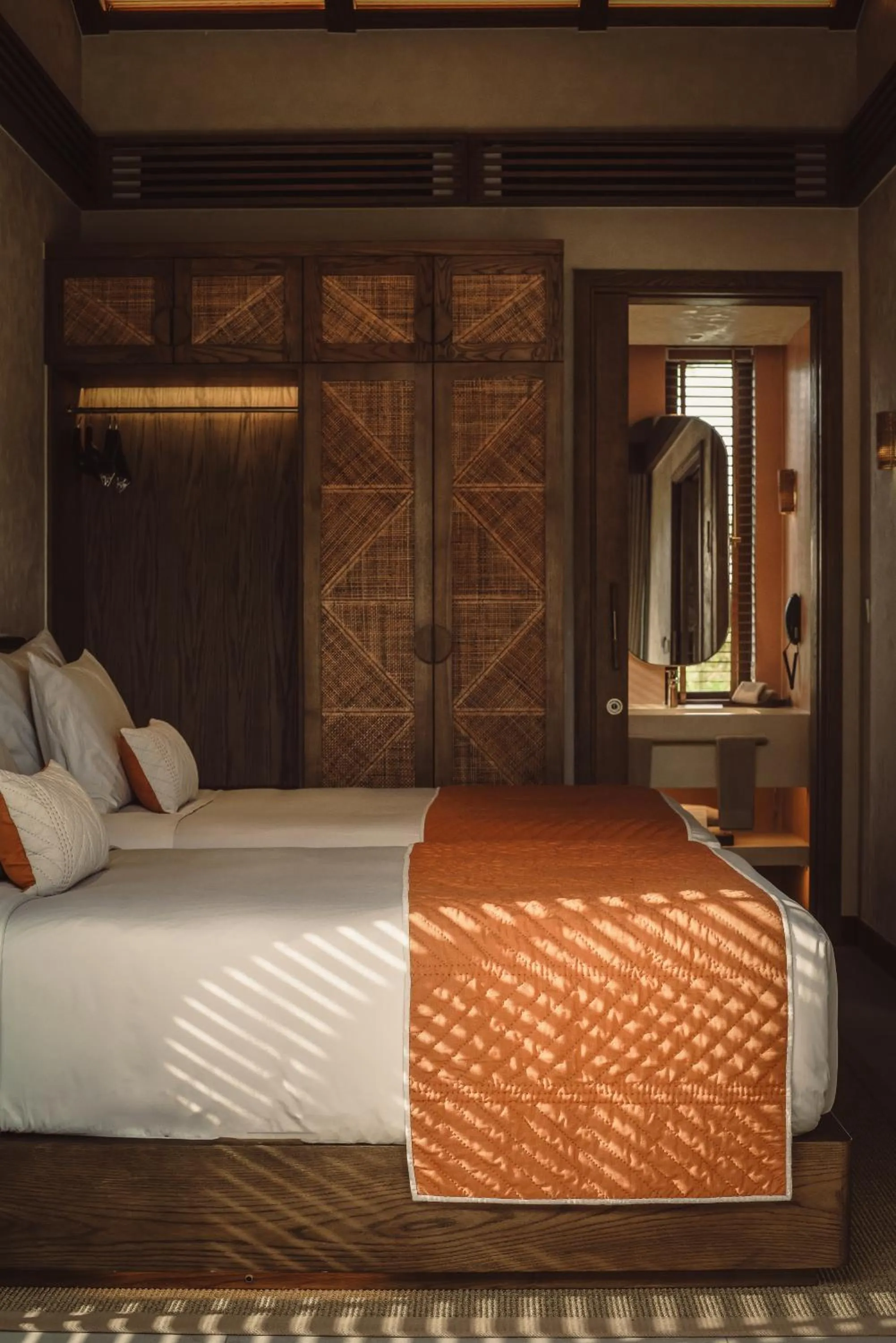 Bed in Namia River Retreat - Wellness Inclusive Resort