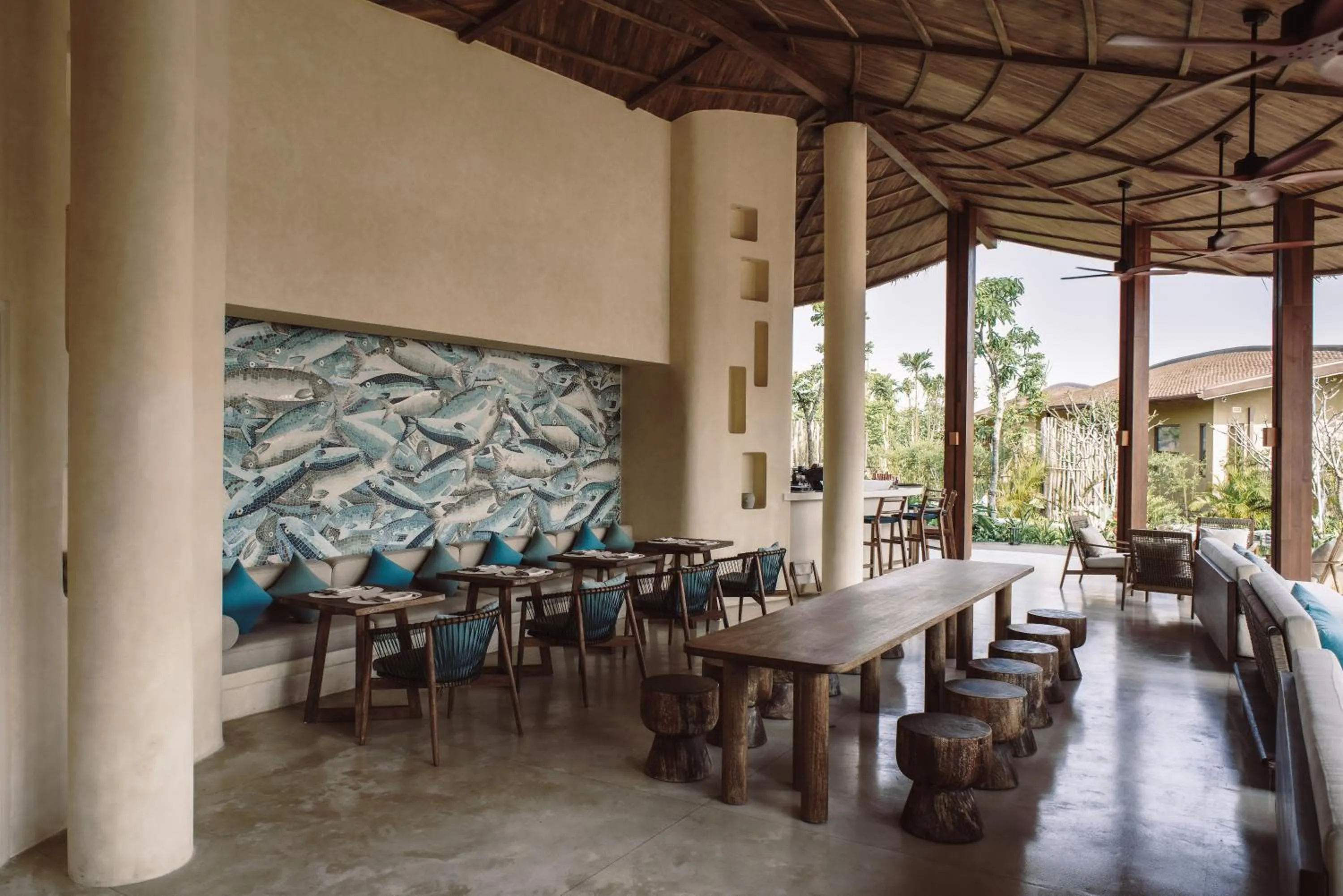 Restaurant/places to eat in Namia River Retreat - Wellness Inclusive Resort