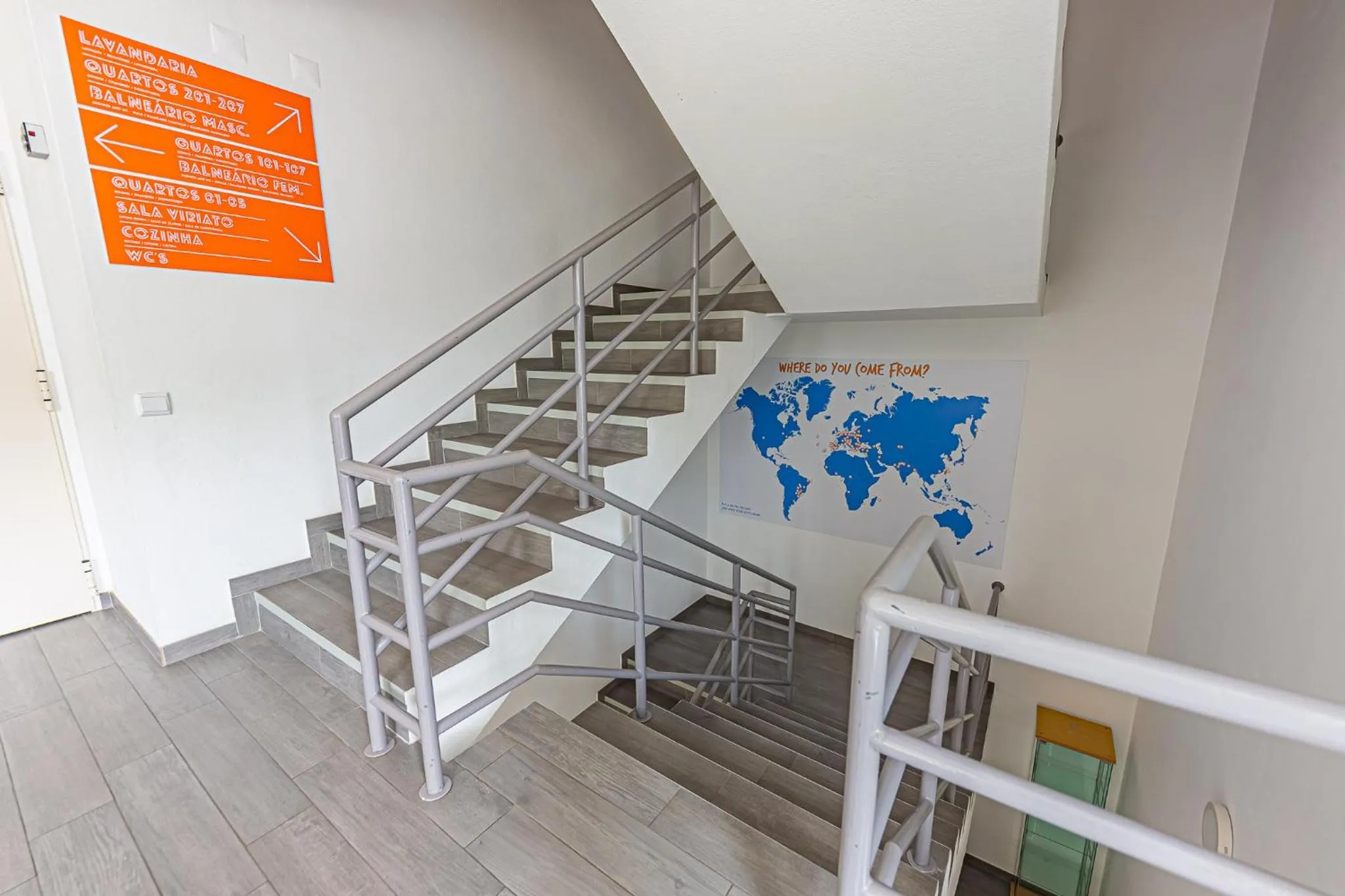 Decorative detail in HI Viseu - Pousada de Juventude