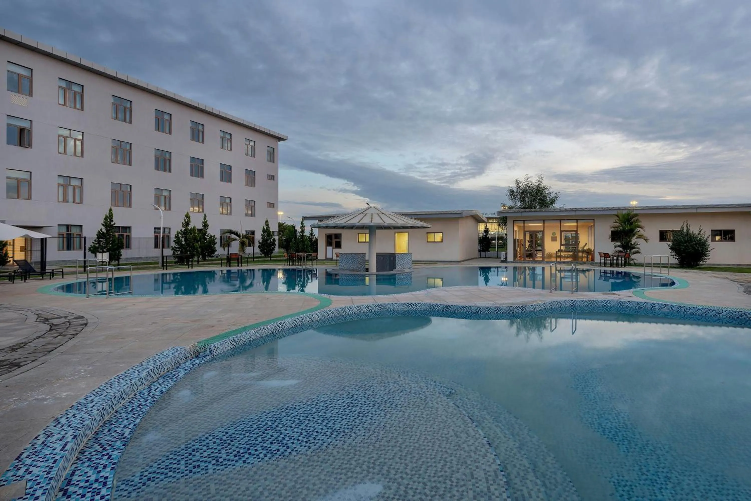 Swimming pool in Protea Hotel by Marriott Lusaka International Airport