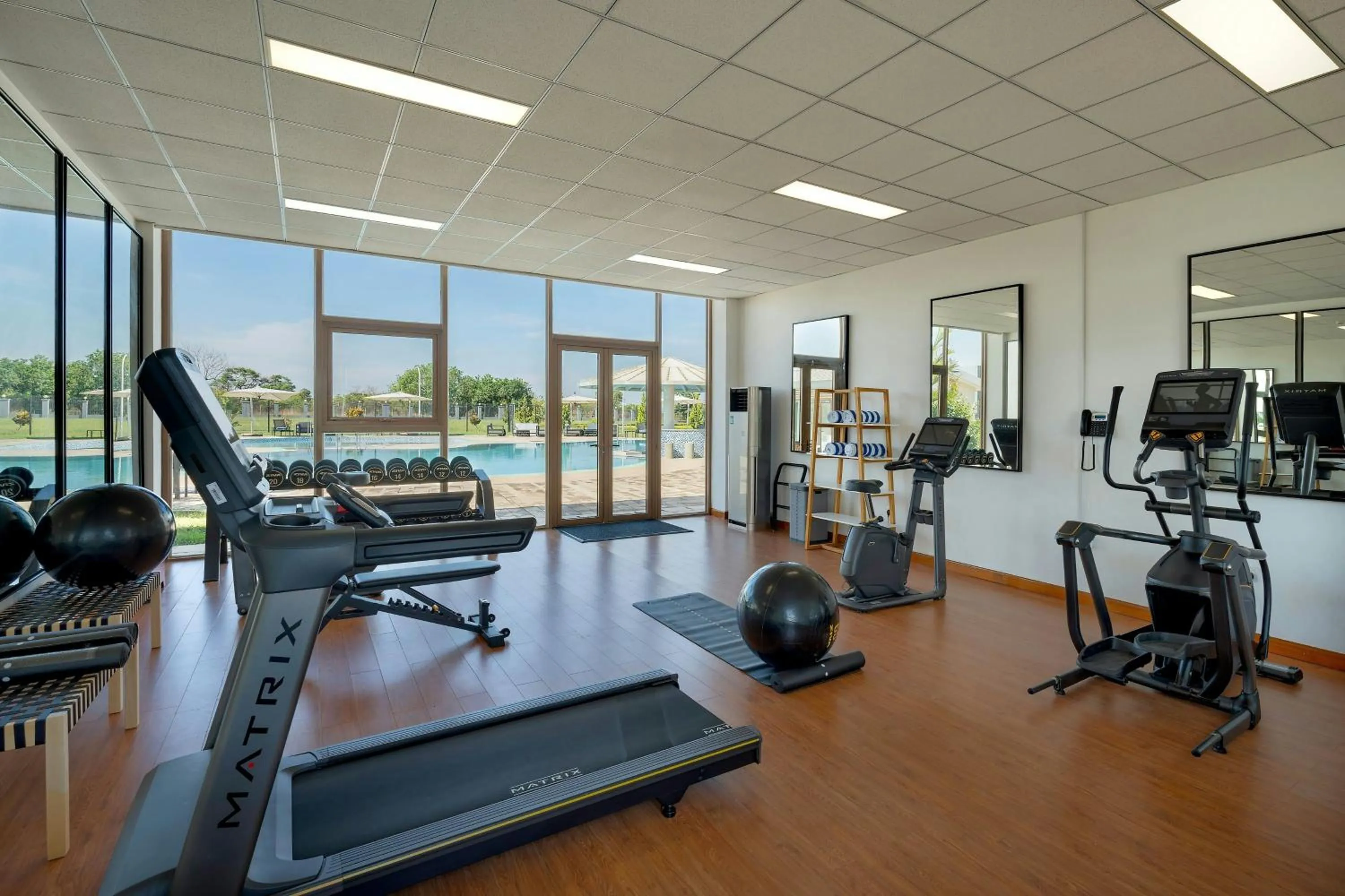 Fitness centre/facilities in Protea Hotel by Marriott Lusaka International Airport