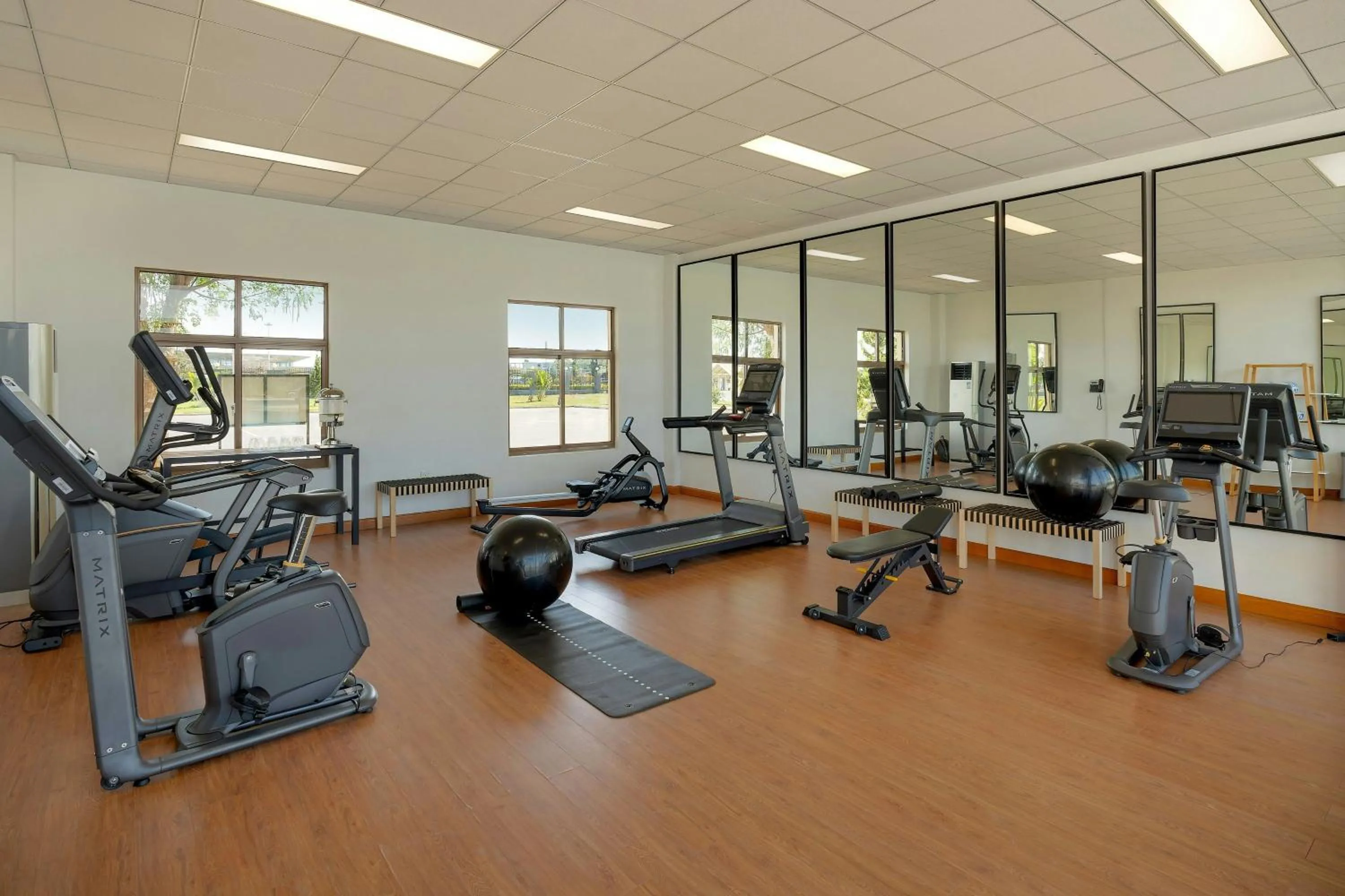 Fitness centre/facilities in Protea Hotel by Marriott Lusaka International Airport