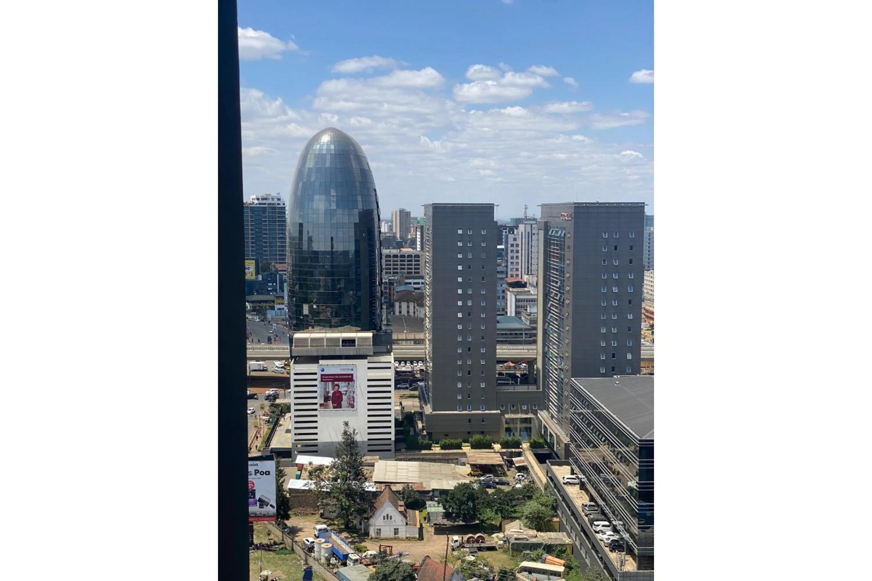 City view in Escada Serviced Apartments