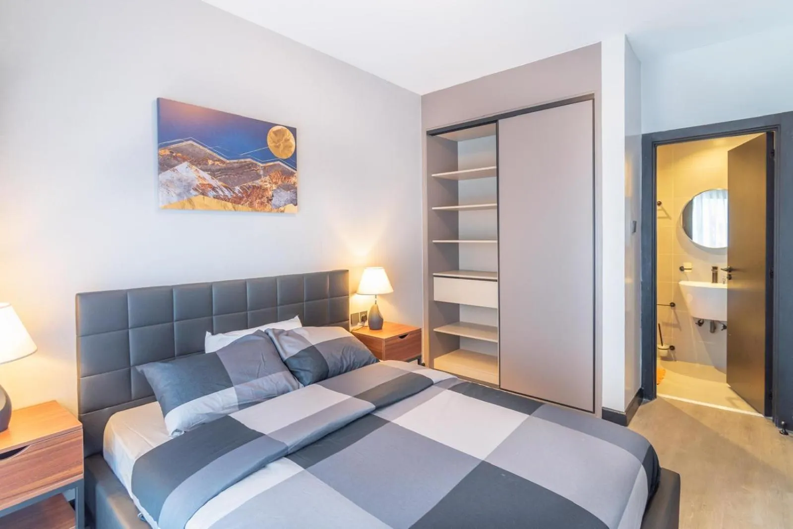 Bed in Escada Serviced Apartments