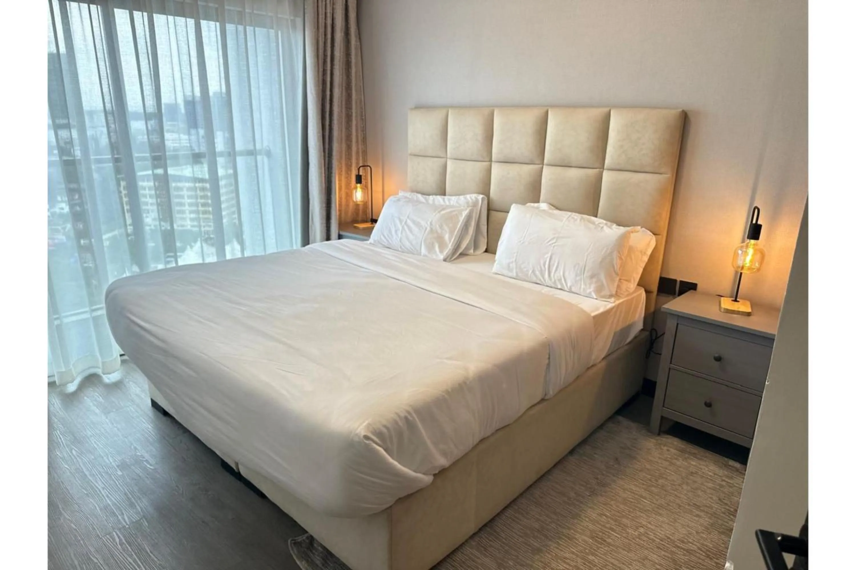 Bed in Escada Serviced Apartments