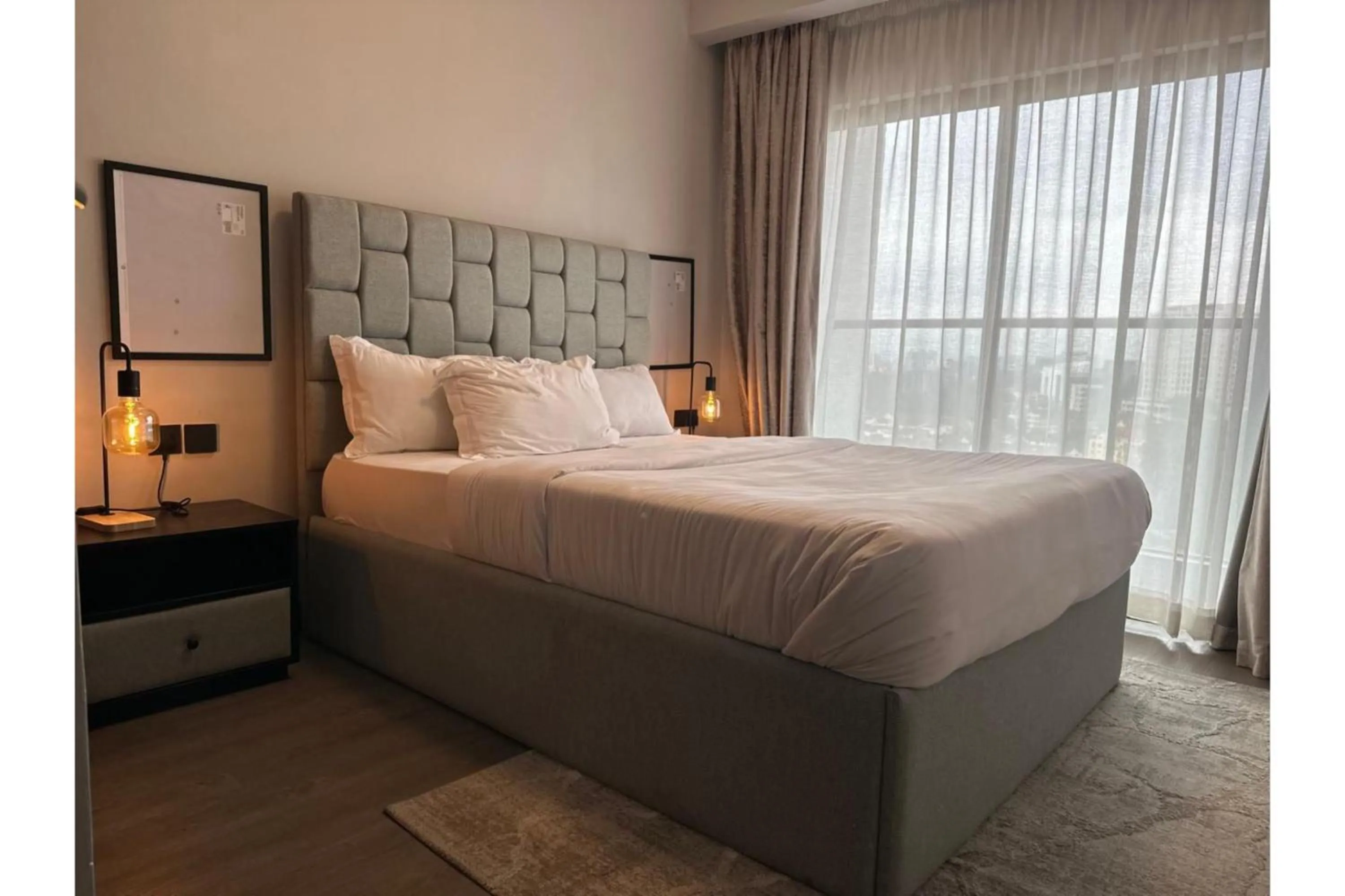 Bed in Escada Serviced Apartments