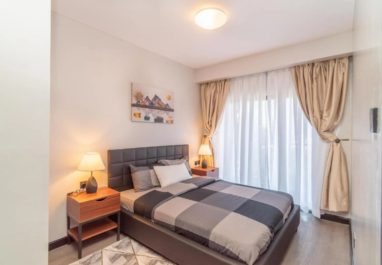Bed in Escada Serviced Apartments