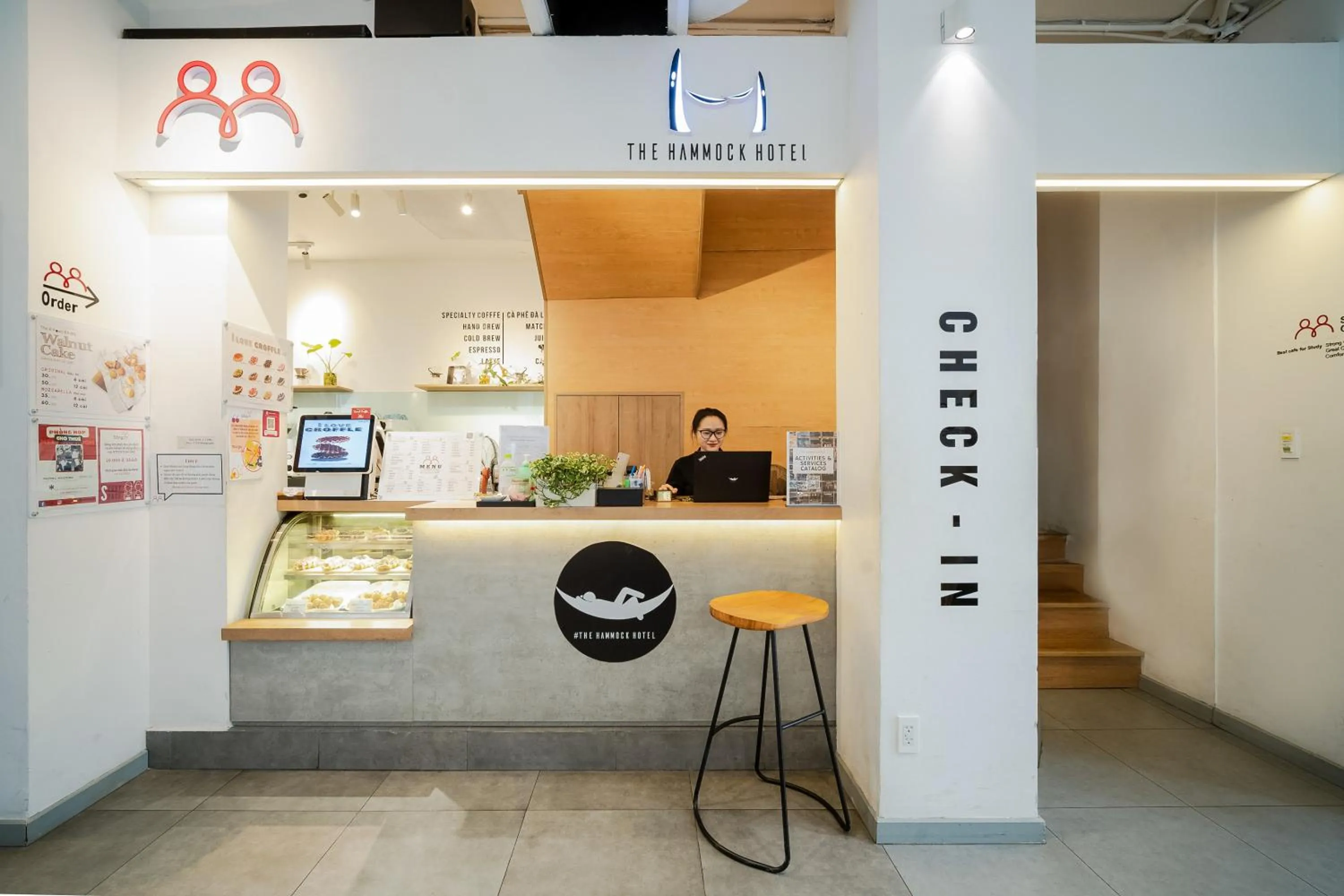 Lobby or reception in The Hammock Hotel Ben Thanh