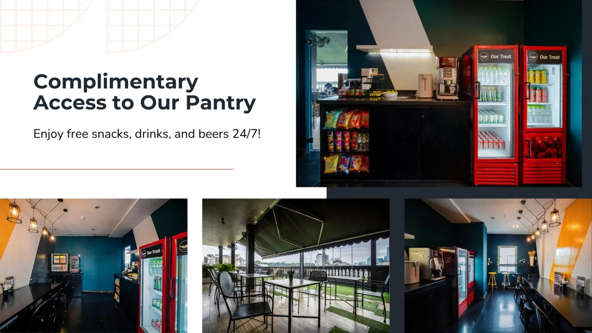 minibar in The Hammock Hotel Ben Thanh