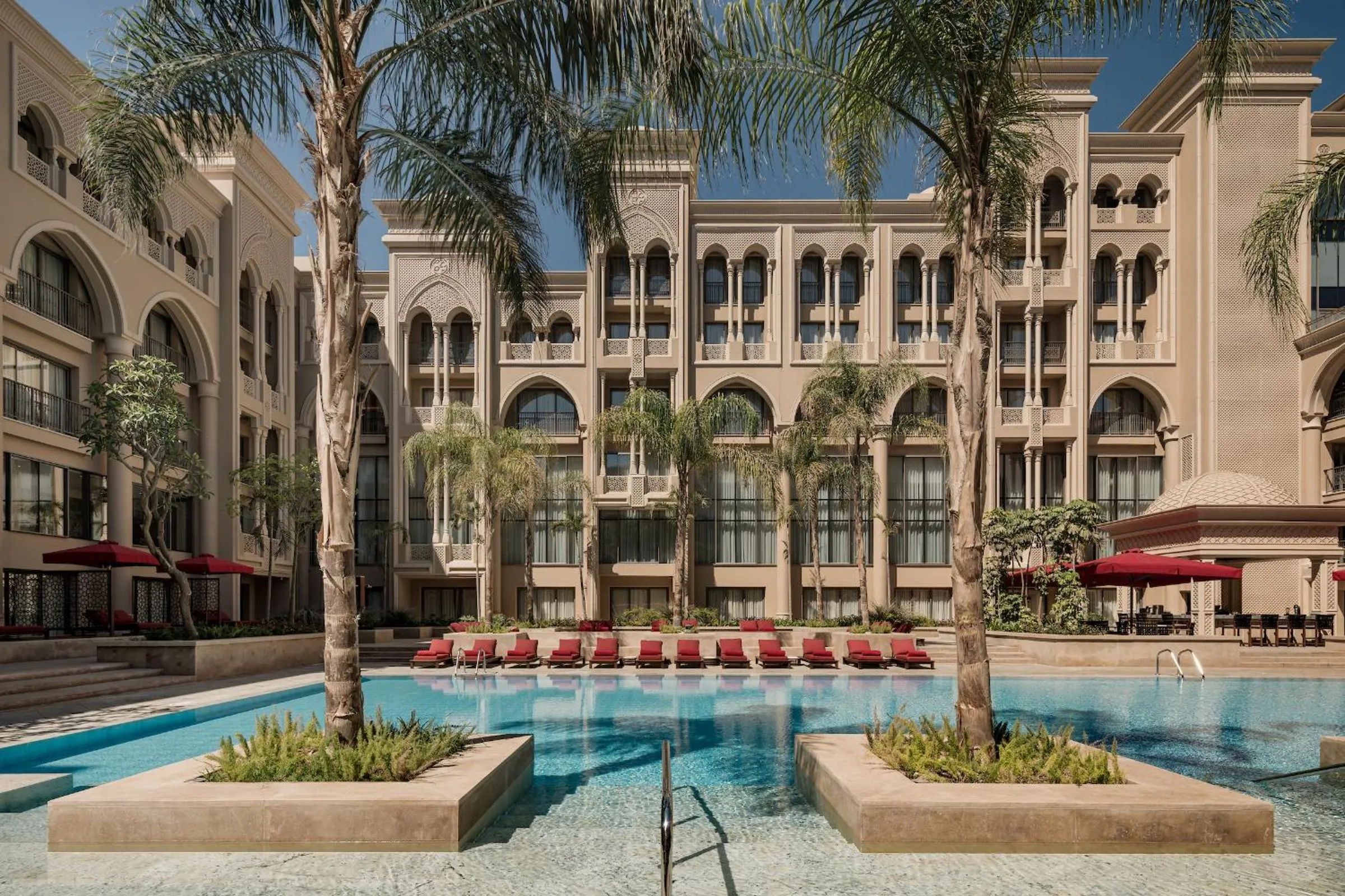 Swimming pool in Giza Palace Hotel & Spa - The Leading Hotels Of The World