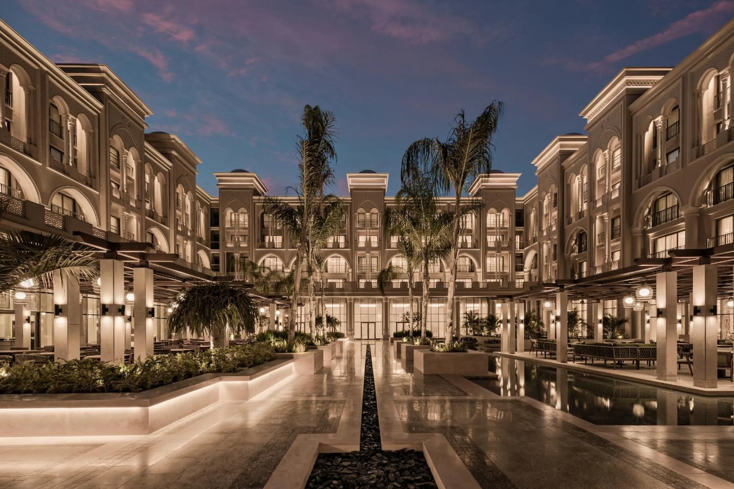 Inner courtyard view in Giza Palace Hotel & Spa - The Leading Hotels Of The World