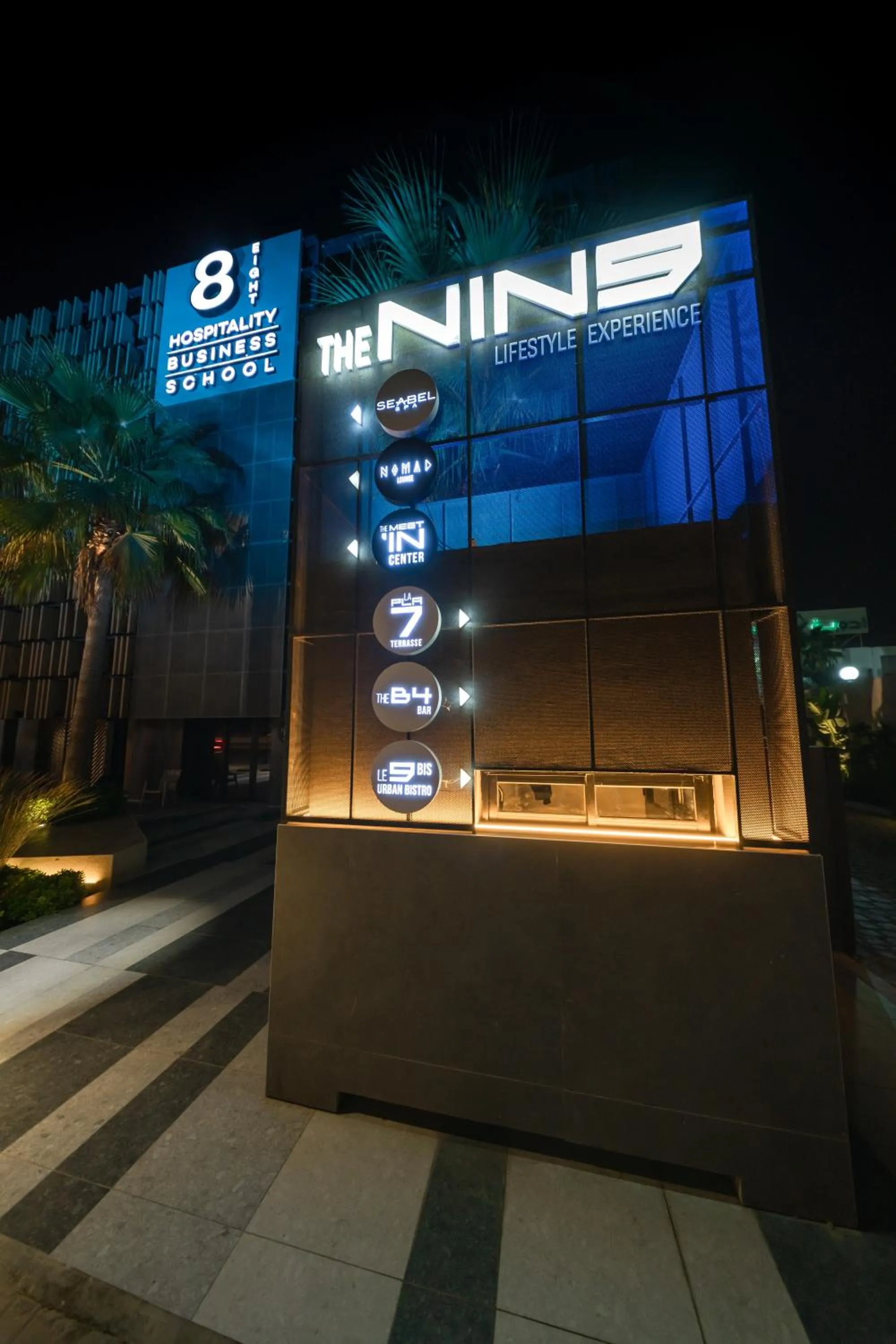Facade/entrance in The NINE Lifestyle Experience