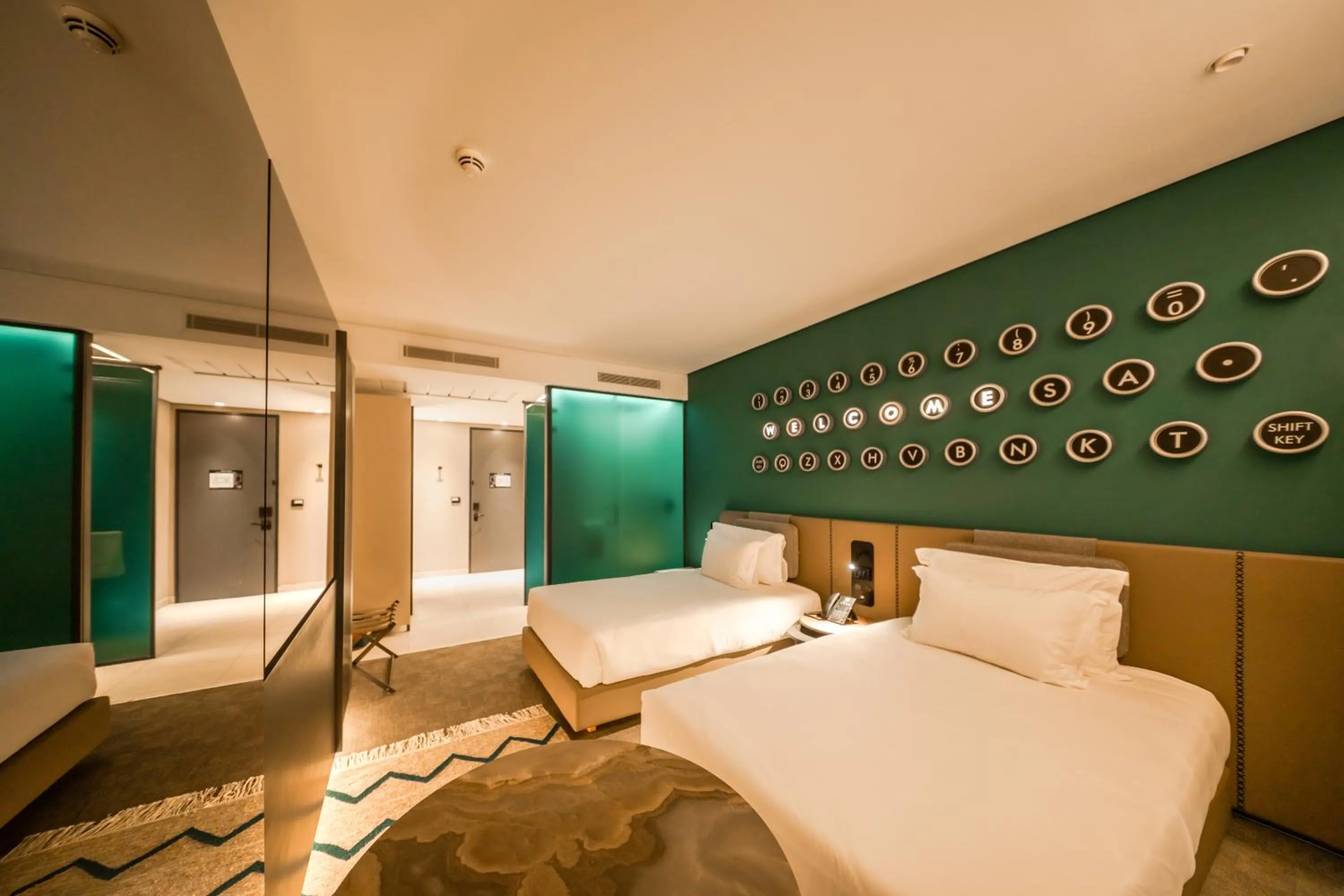 Photo of the whole room, Bed in The NINE Lifestyle Experience