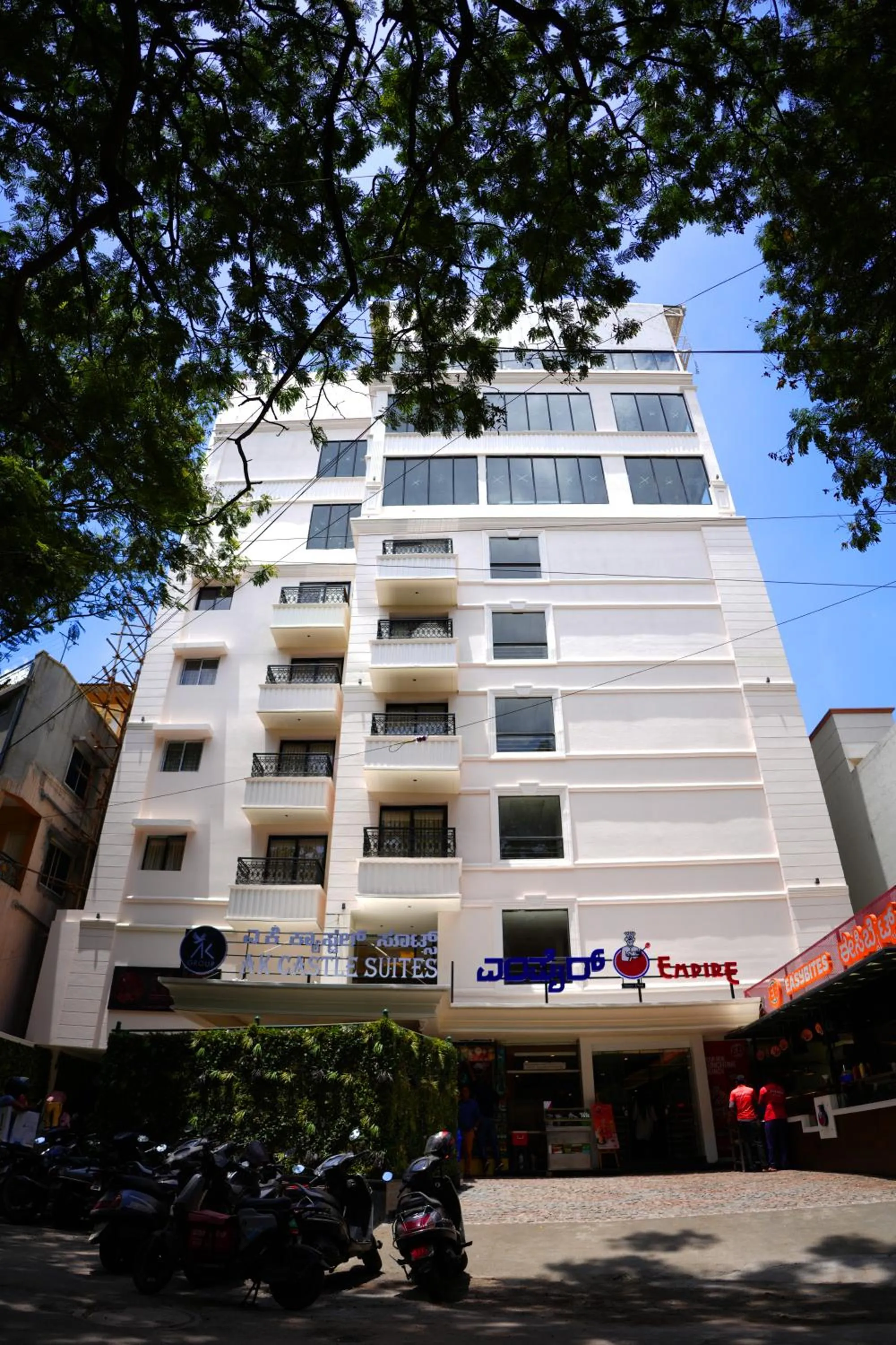 Property building in AK Castle Suites