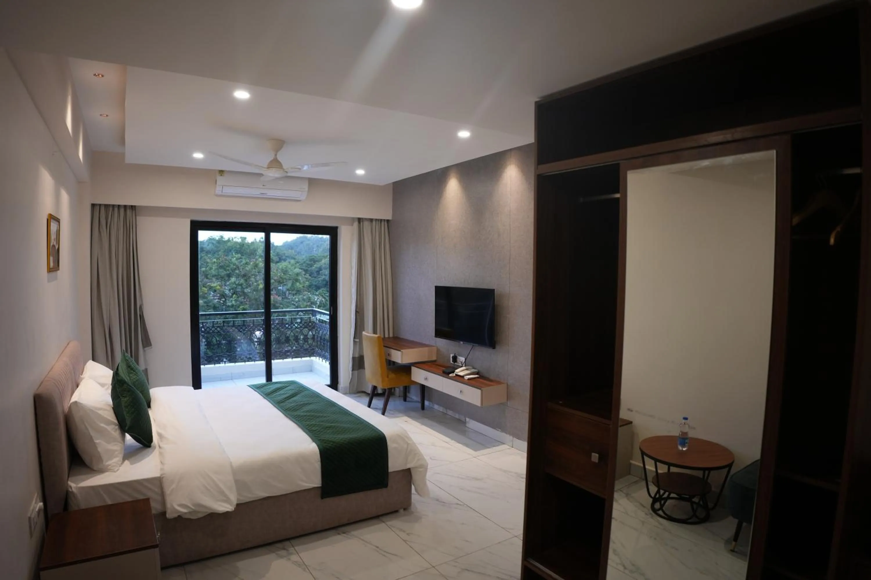 Bed in AK Castle Suites