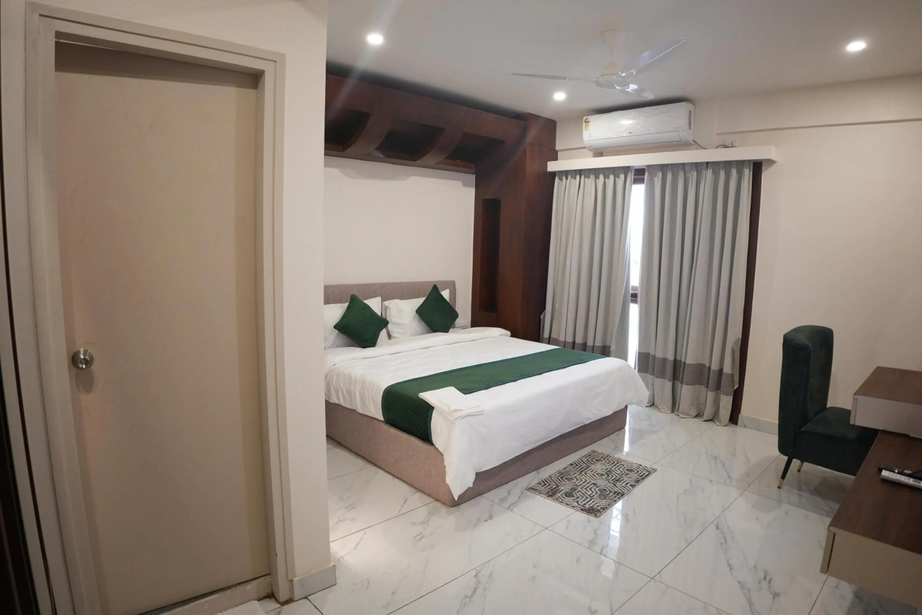 Bed in AK Castle Suites