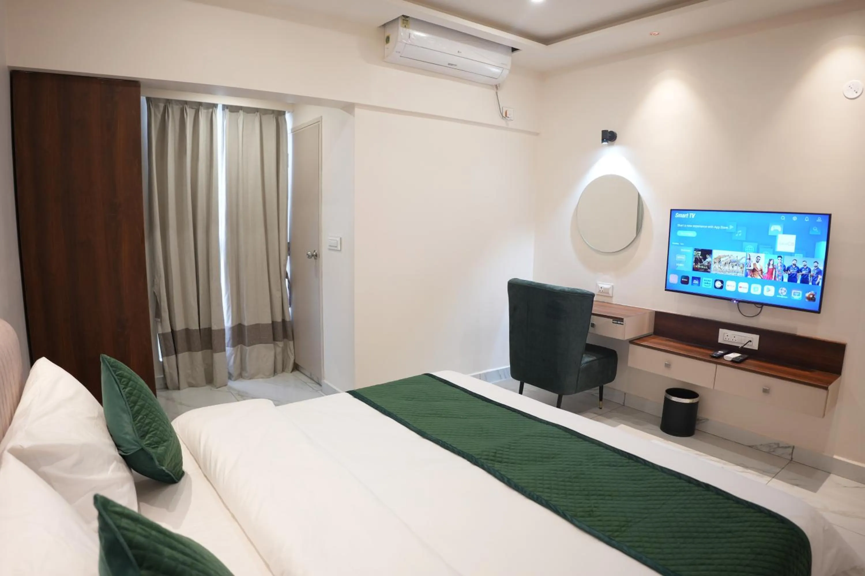 Bed in AK Castle Suites