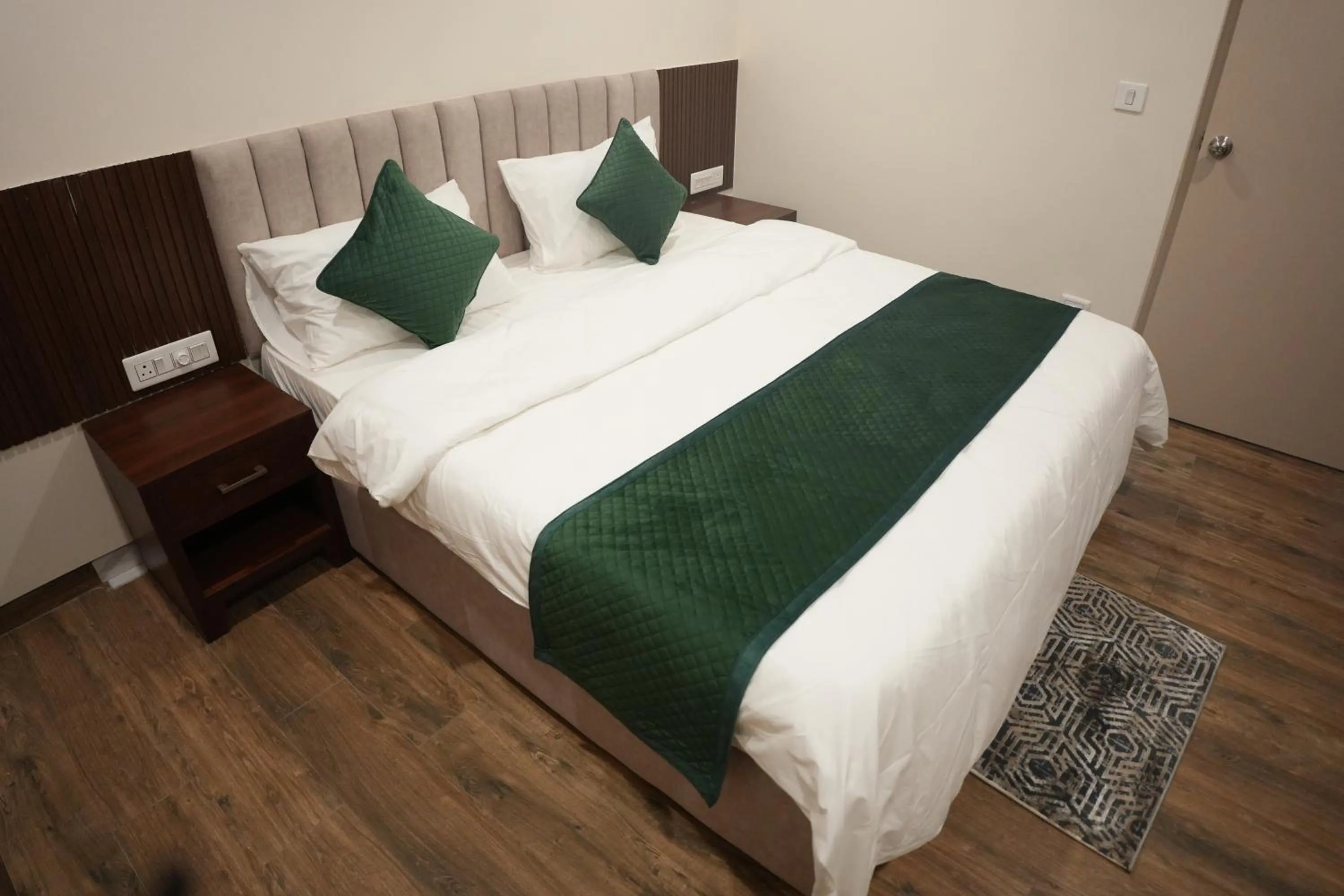 Bed in AK Castle Suites