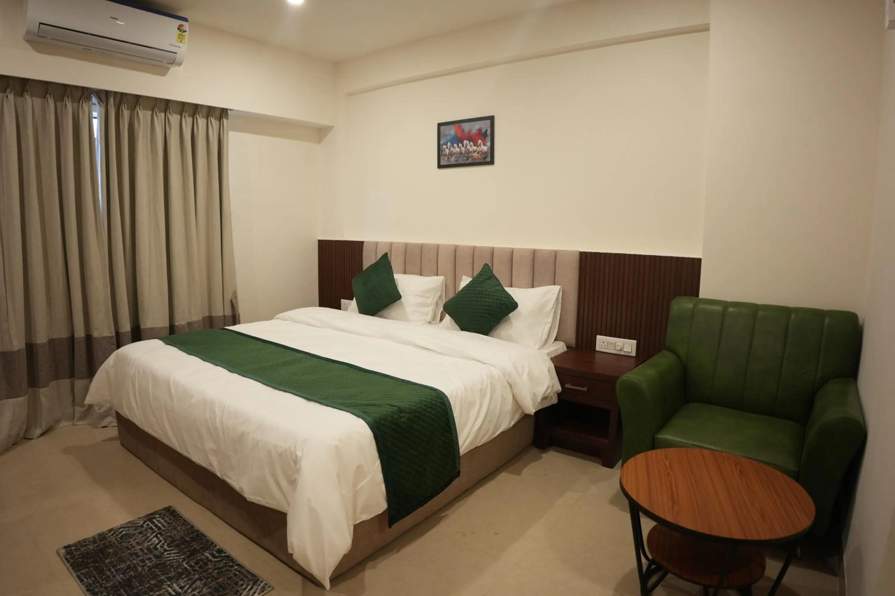 Bed in AK Castle Suites