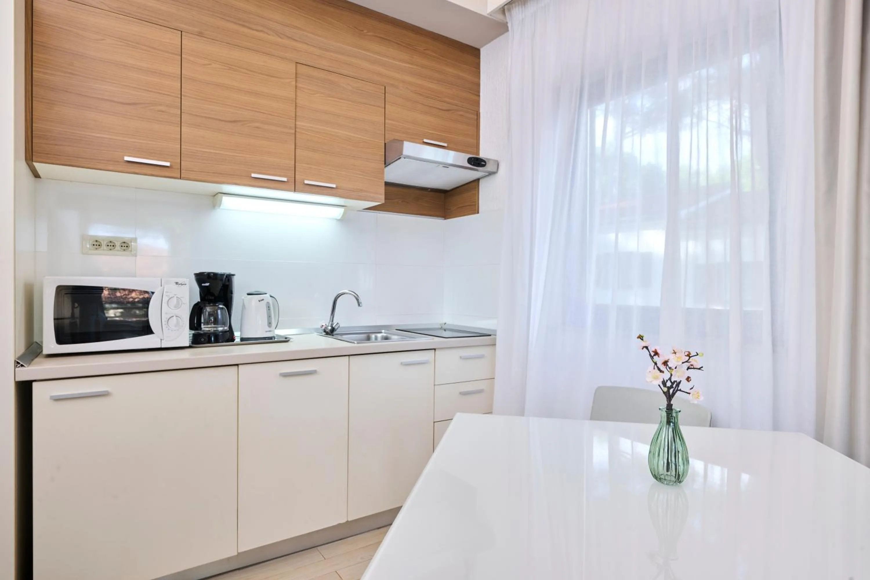 kitchen in Apartments Galijot Plava Laguna