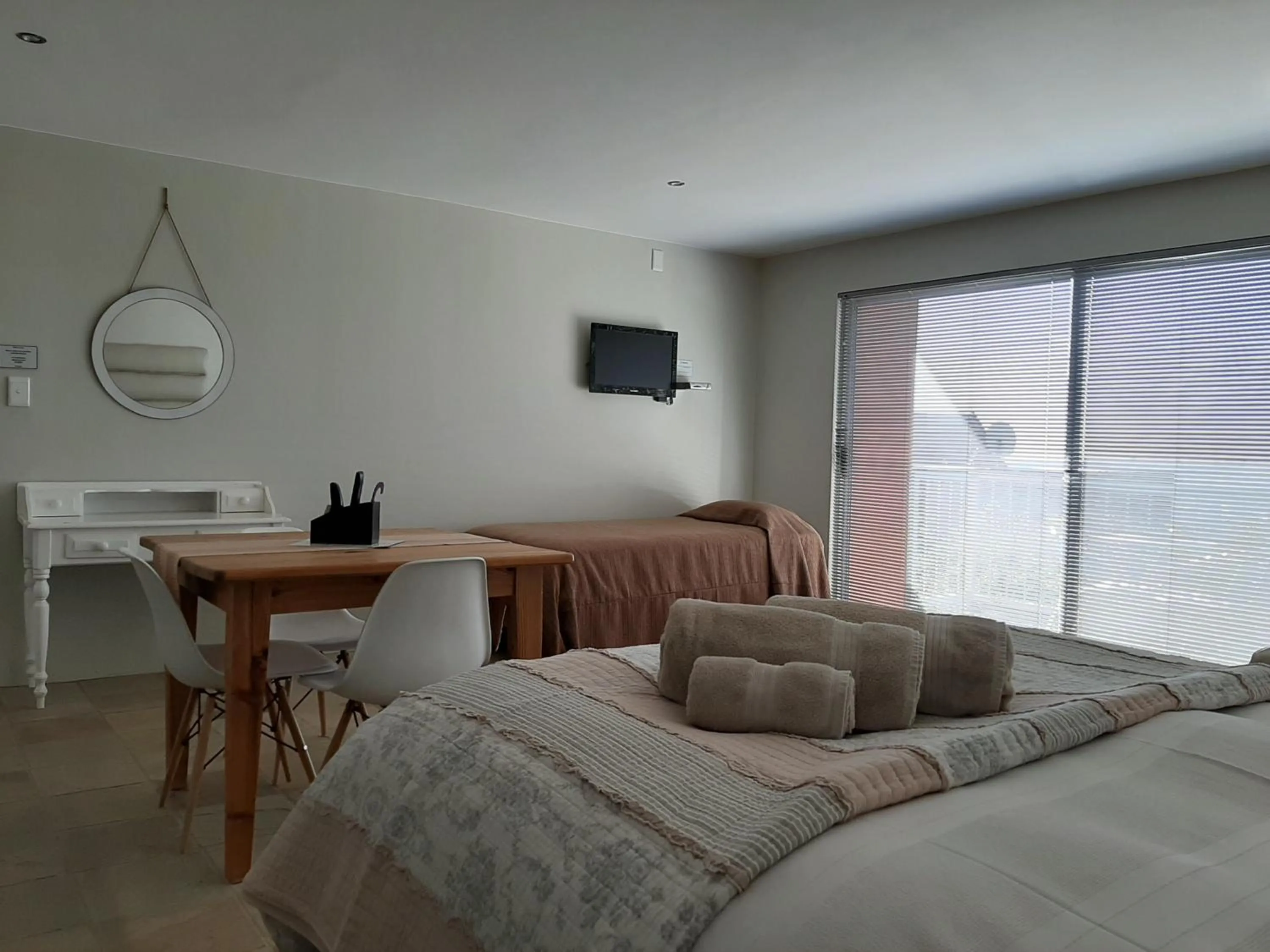 Decorative detail, Bed in Orangerie Guest House