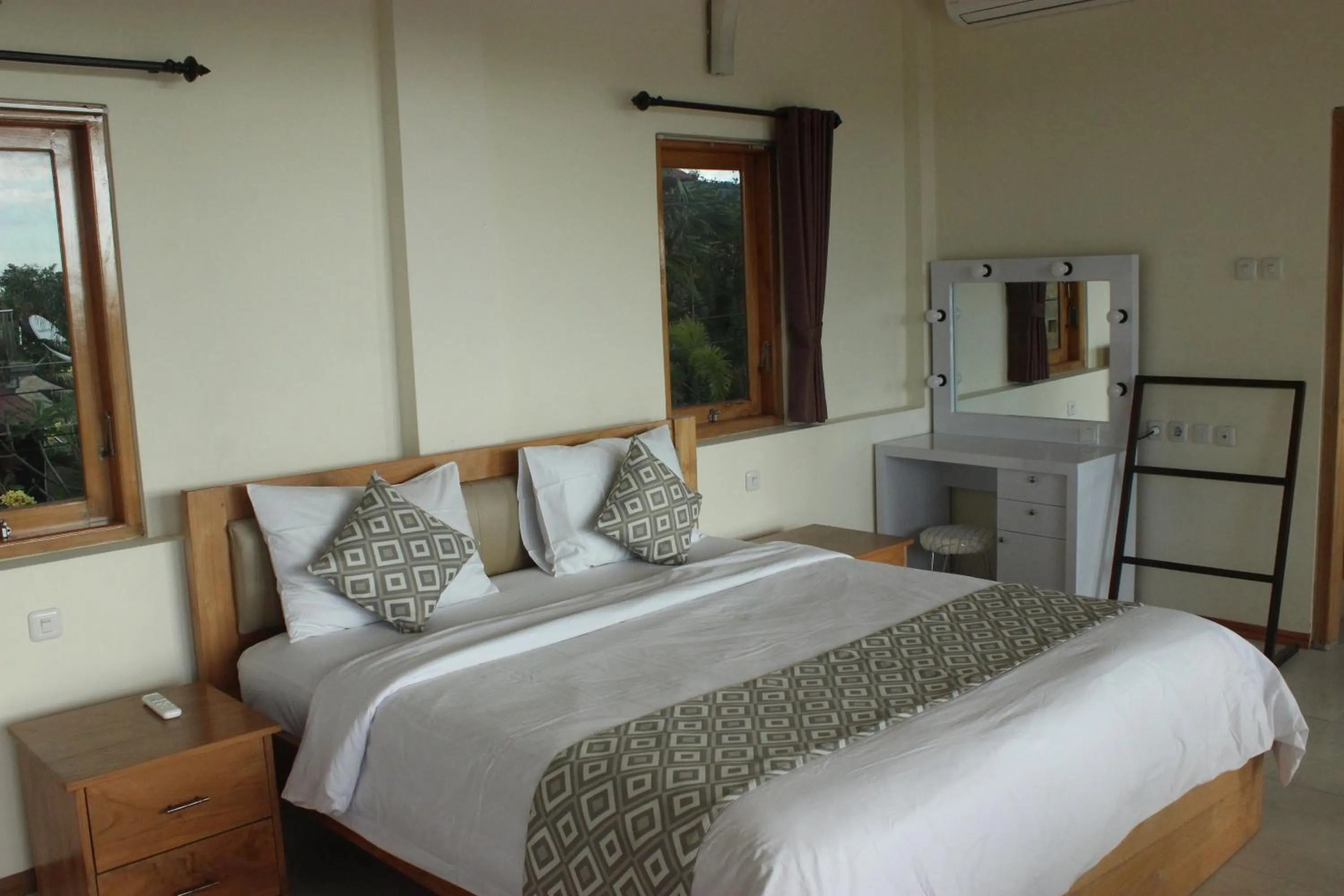 Bed in Kartika Villas