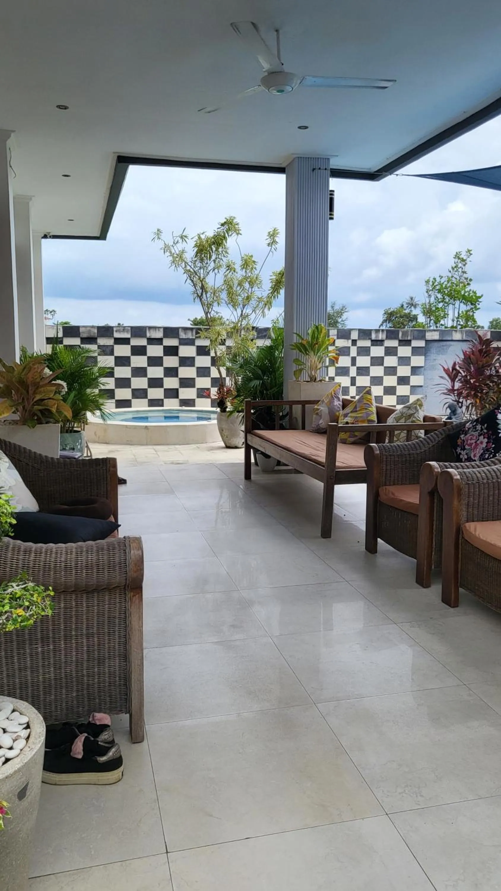 Patio in Kartika Villas