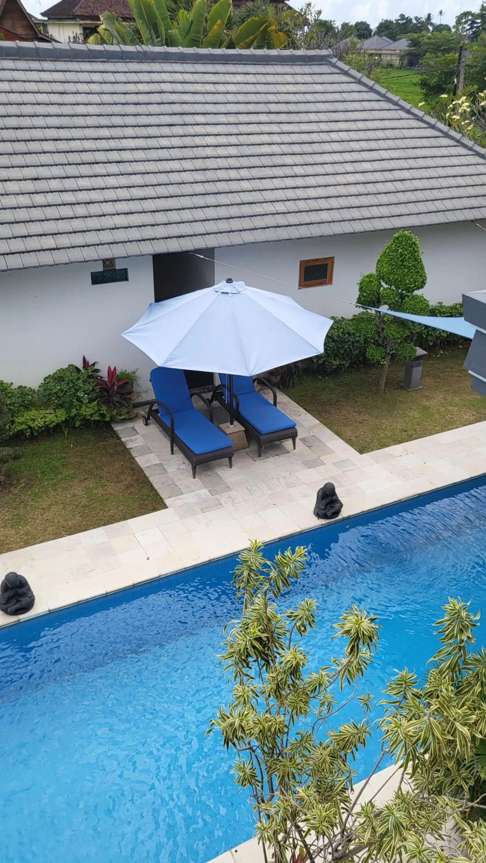 Pool view in Kartika Villas