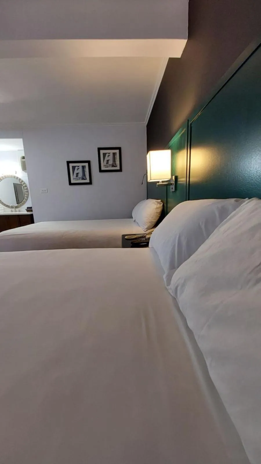 Bed in Village Motel