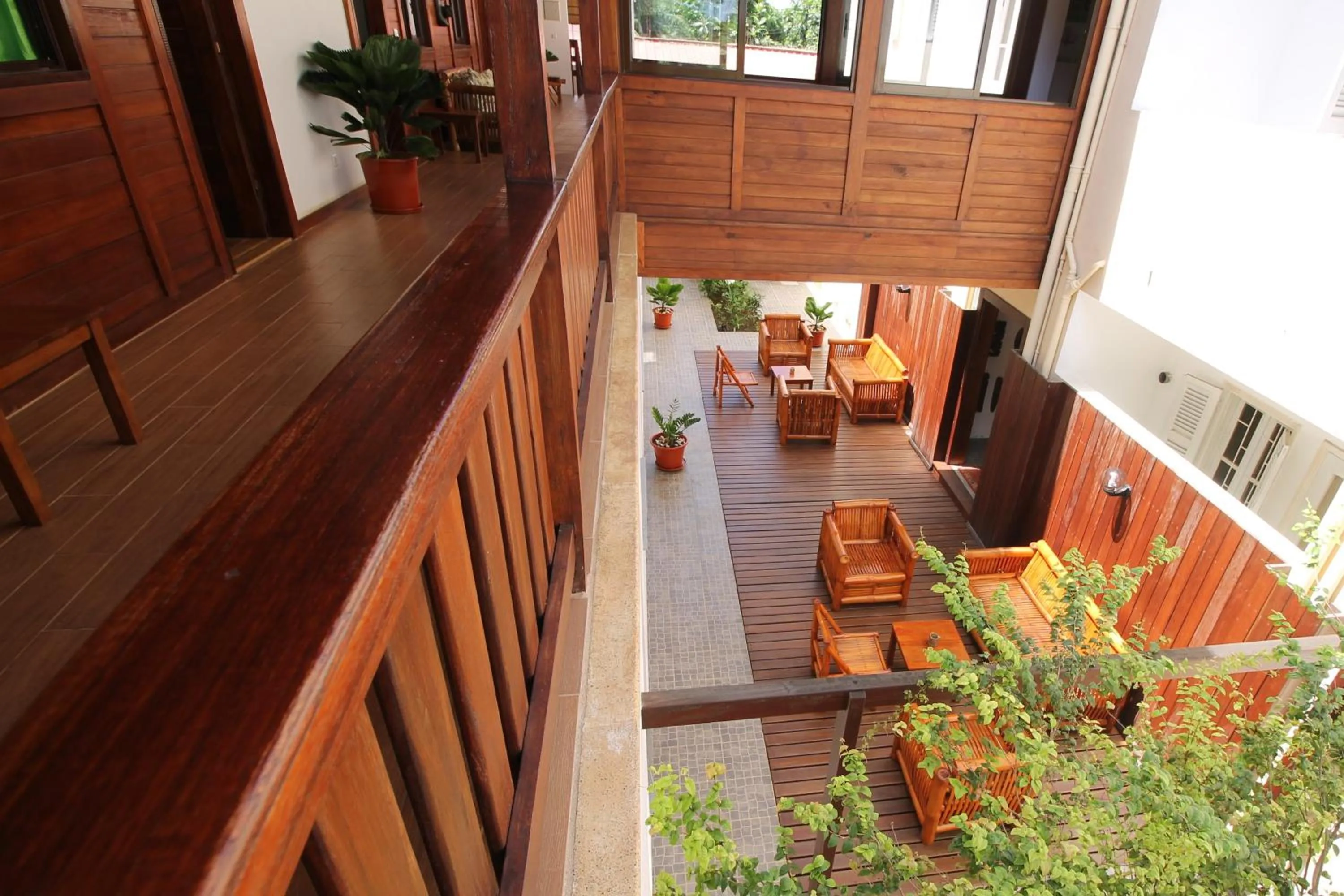 Patio in Sweet Guest House