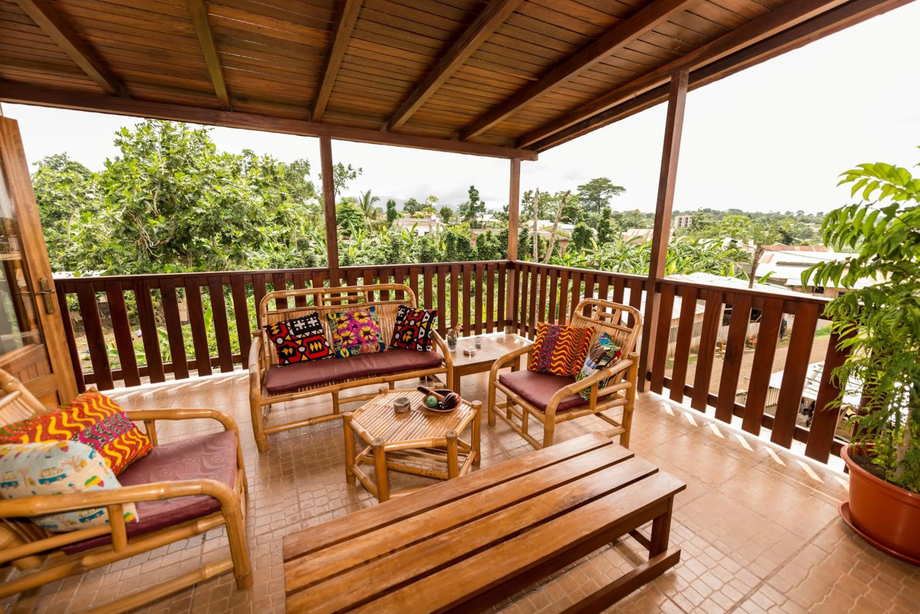 Balcony/Terrace in Sweet Guest House