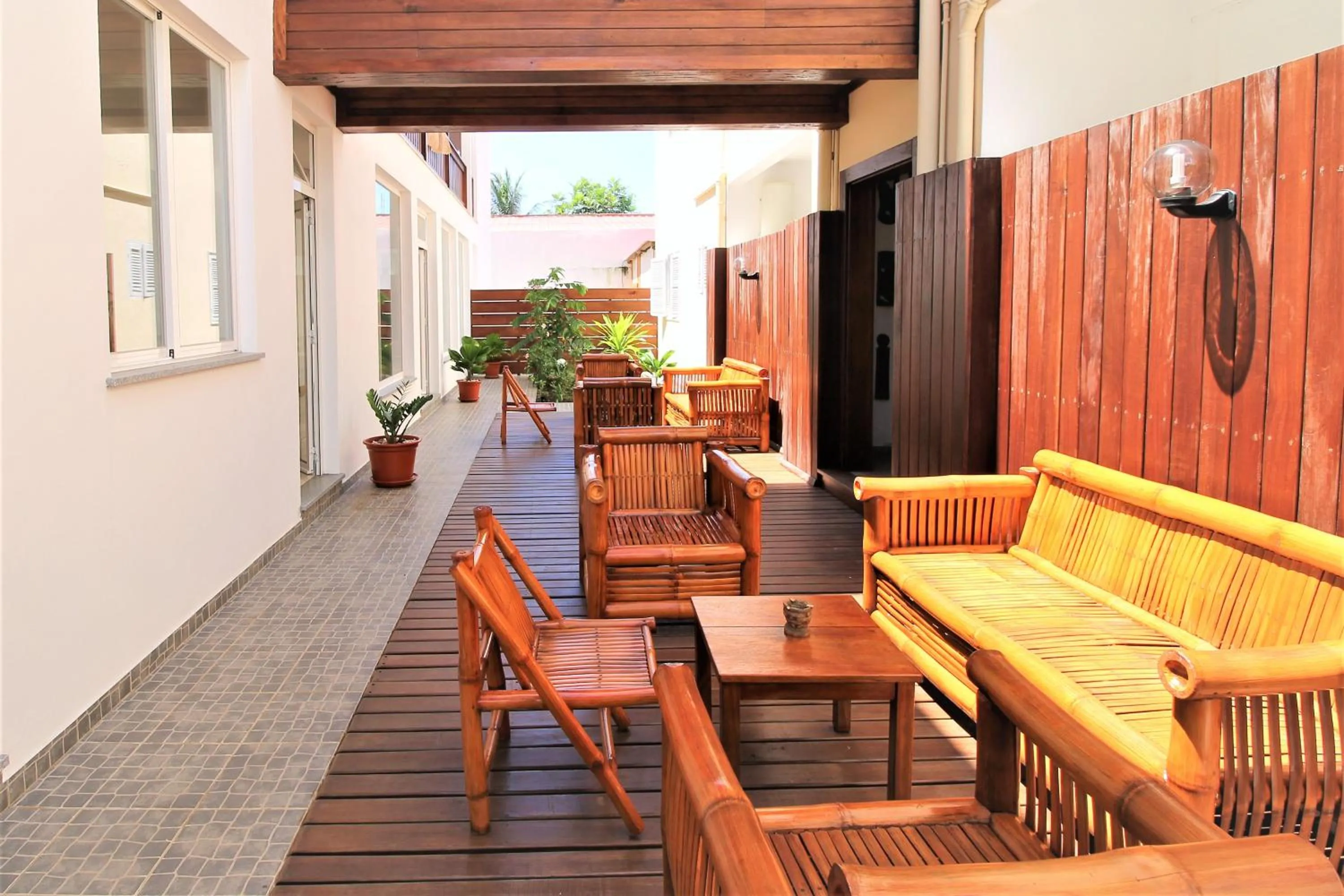 Patio in Sweet Guest House