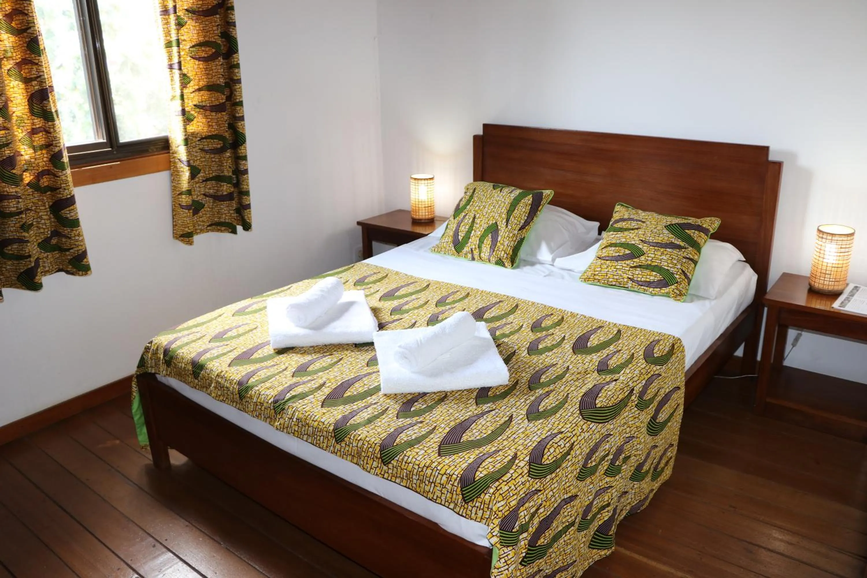 Bed in Sweet Guest House