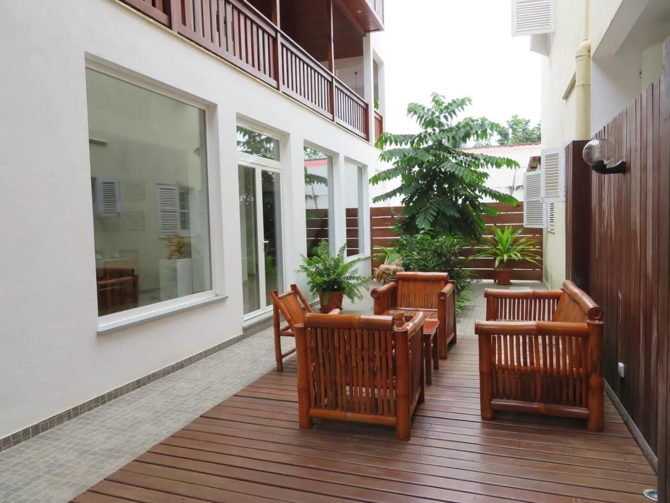 Patio in Sweet Guest House