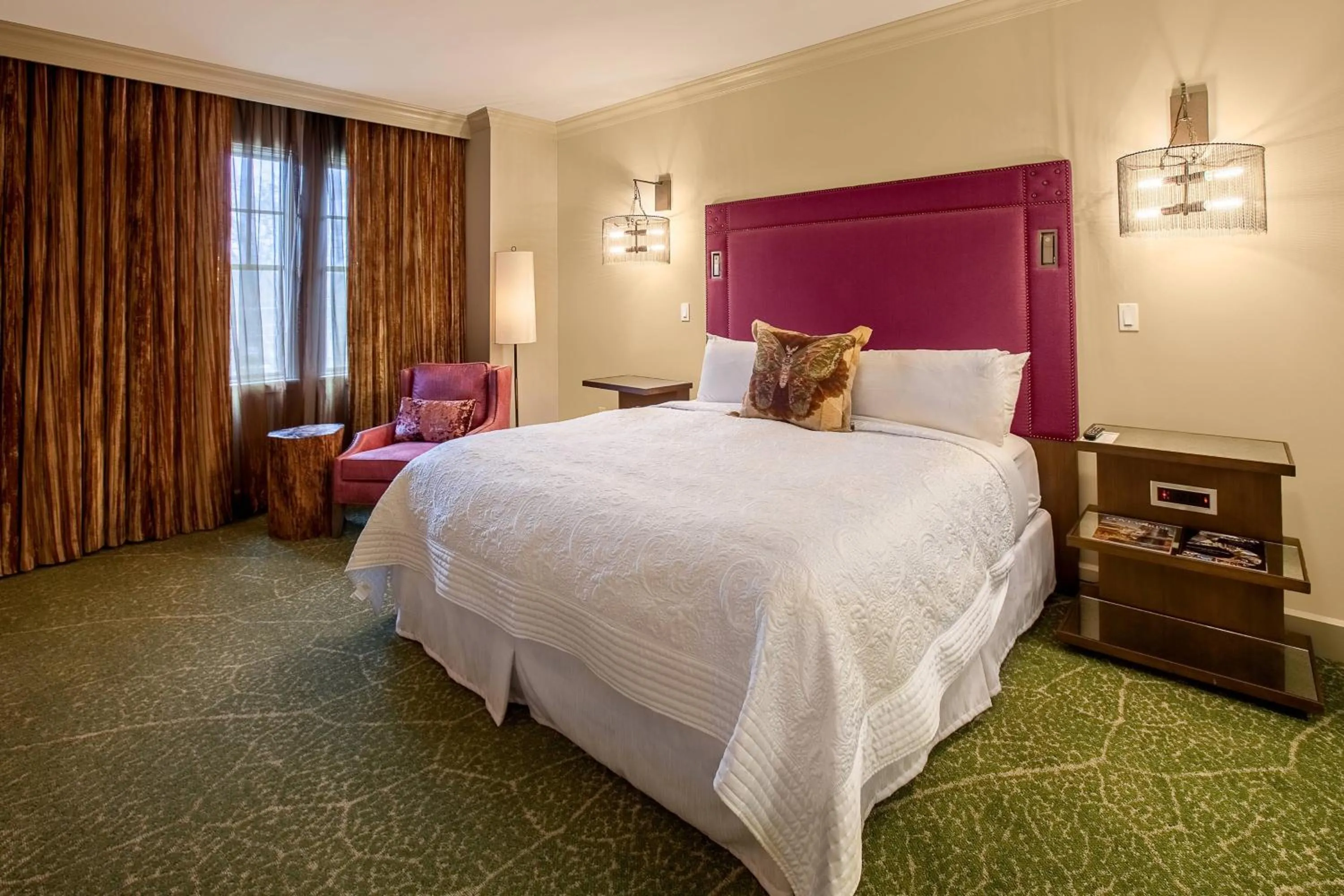 Bedroom, Bed in Grand Bohemian Mountain Brook, Autograph Collection