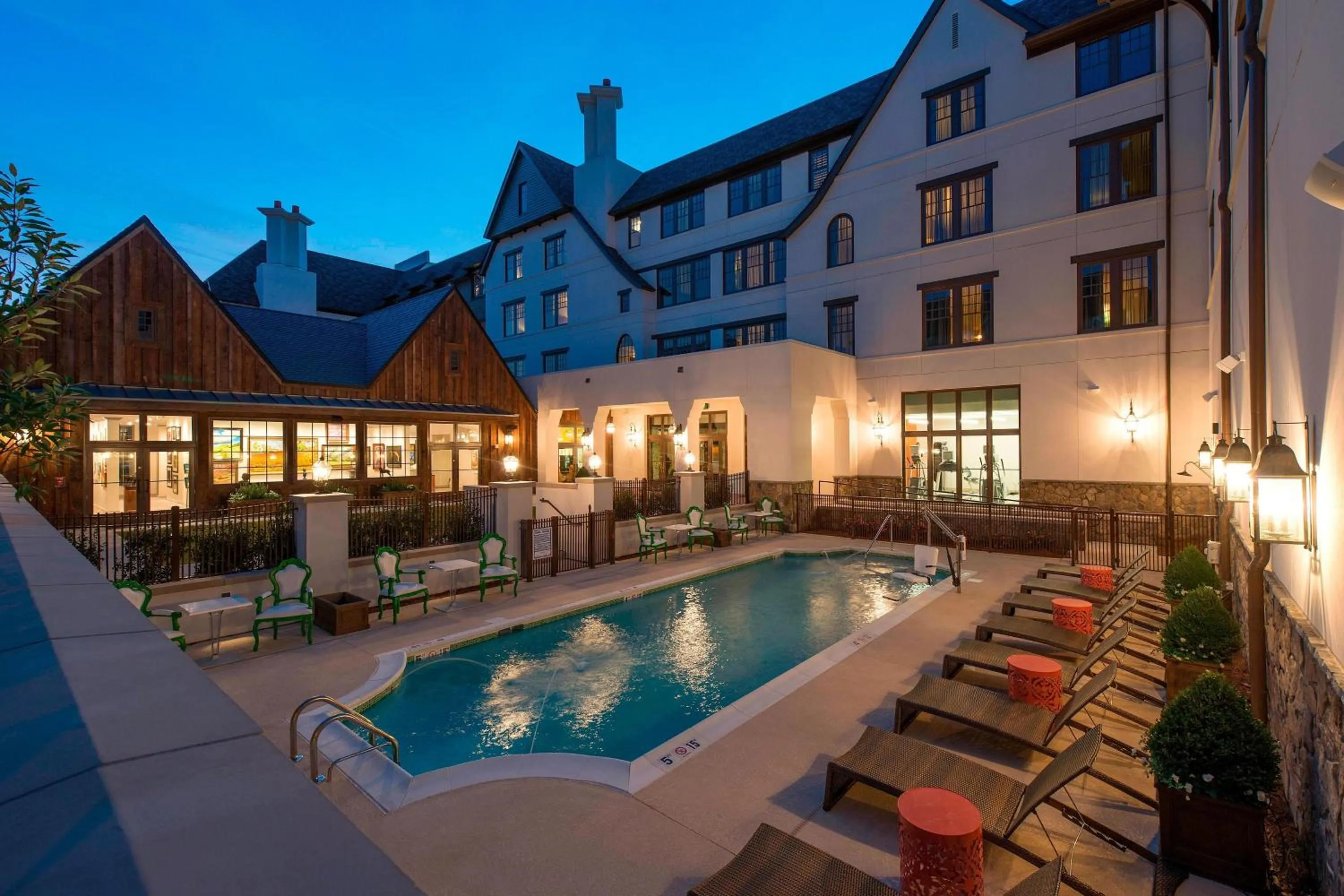 Swimming pool in Grand Bohemian Mountain Brook, Autograph Collection