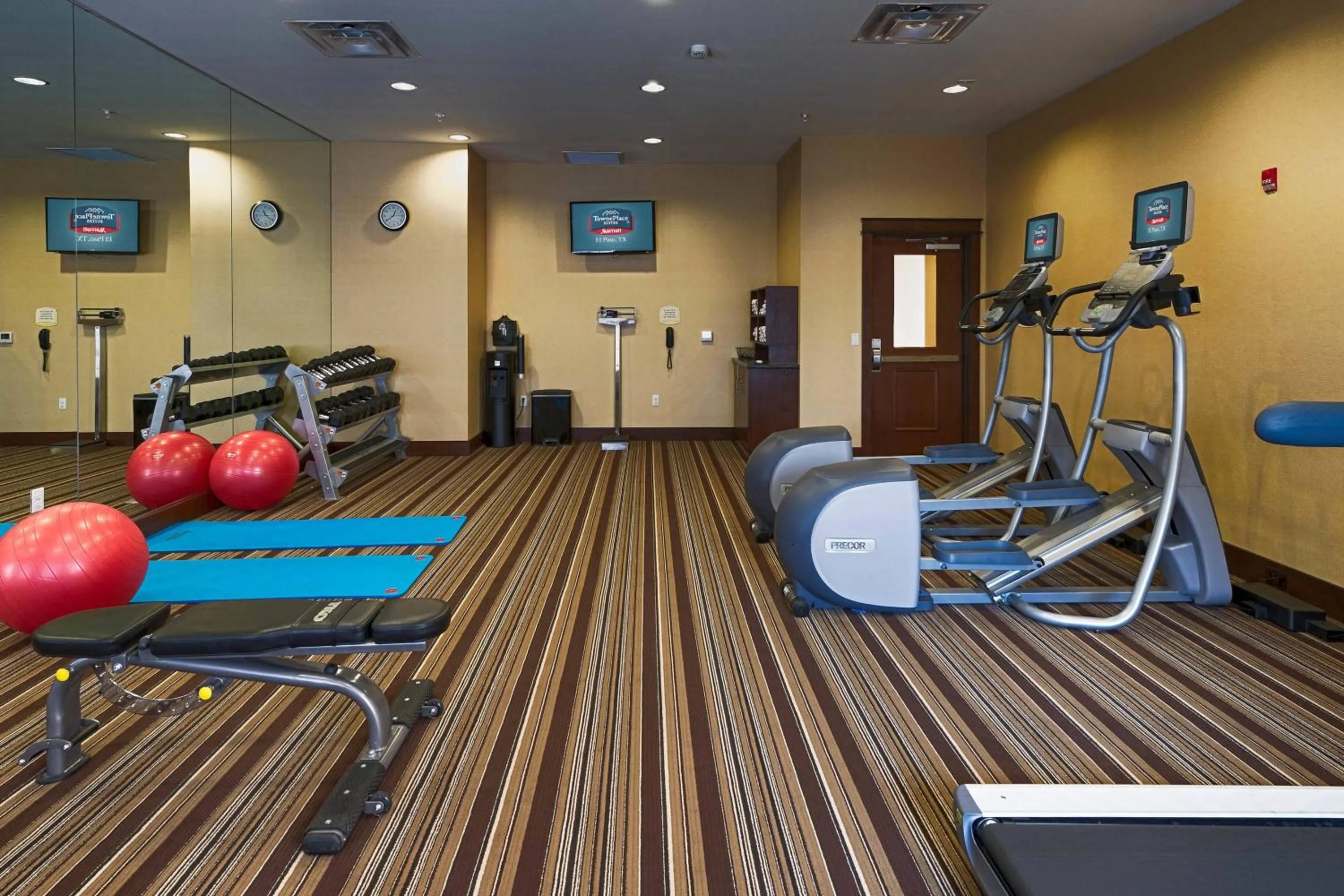 Fitness centre/facilities in TownePlace Suites by Marriott El Paso Airport